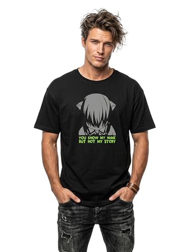 MAKAYA Elfen Lied T-Shirt Uomo XL Anime Cotone