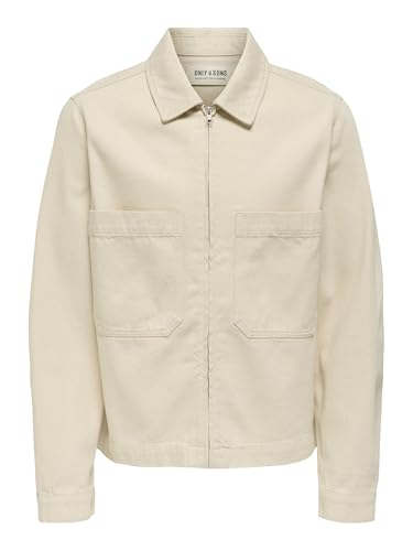 Only & Sons Onscassel 5559 Pim Ecru giacca jeans uomo L