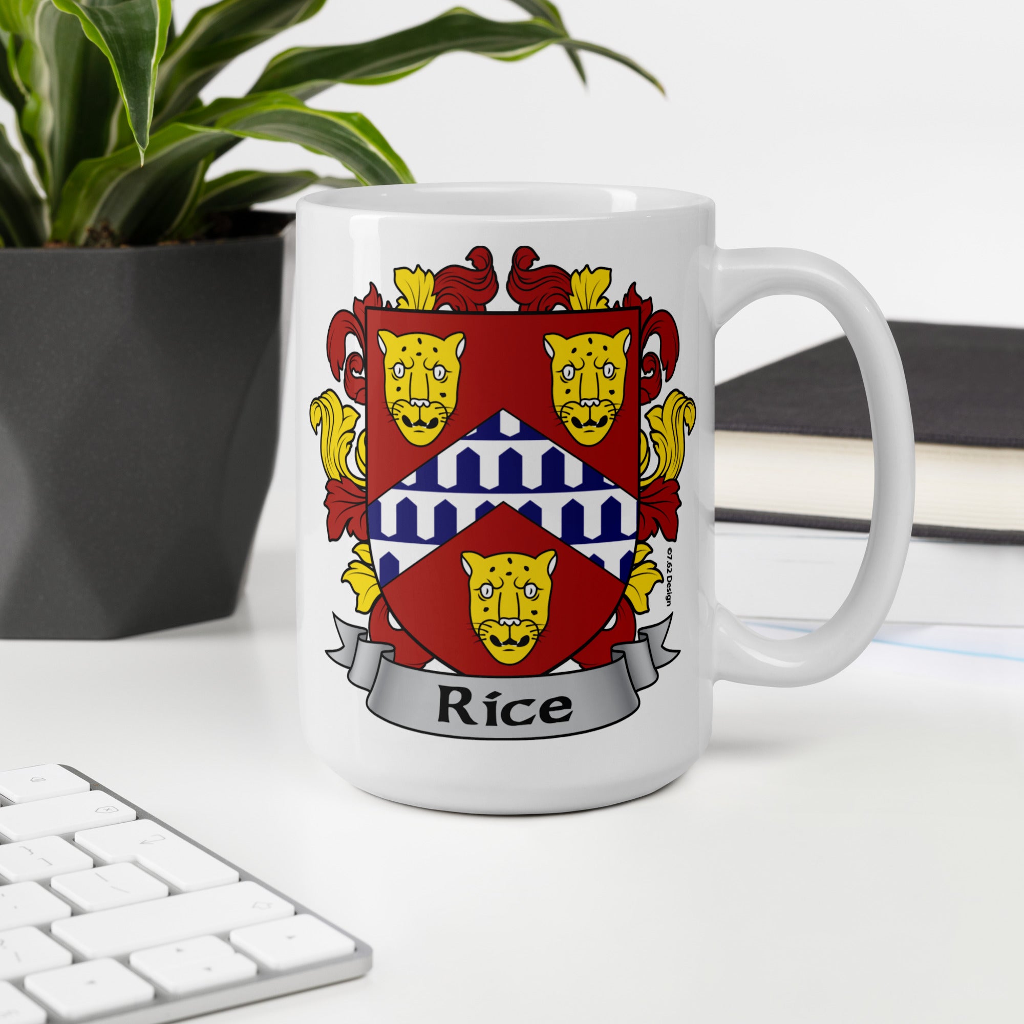 7.62 Design Drinkware Rice tazza ceramica 15 oz stemma irlandese
