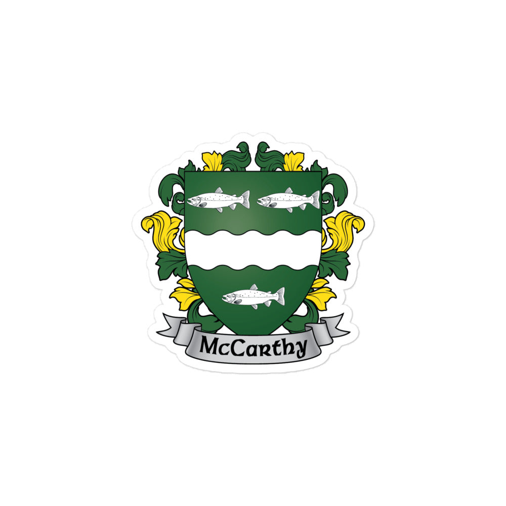 7.62 Design McCarthy adesivo stemma famiglia 3x3 vinile