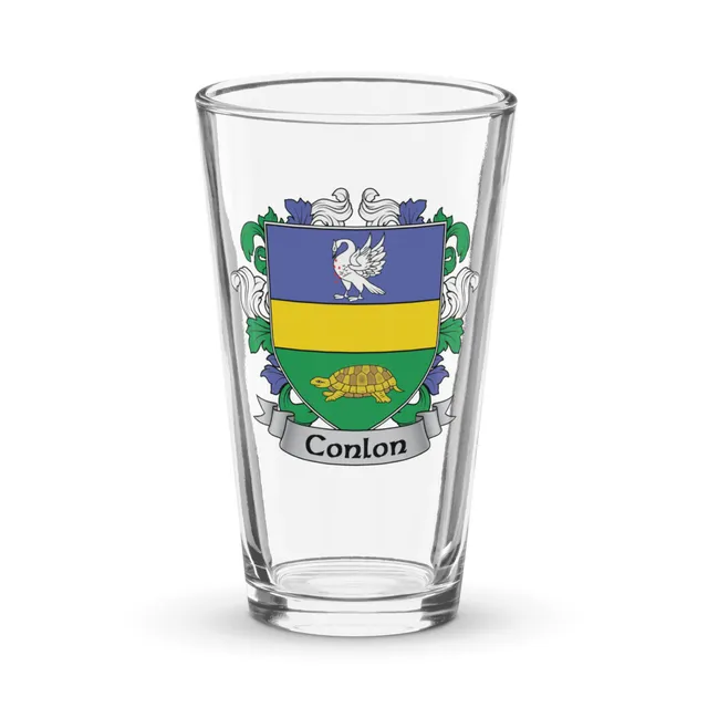 7.62 Design Drinkware Conlon bicchiere pinta 16oz stemma irlandese