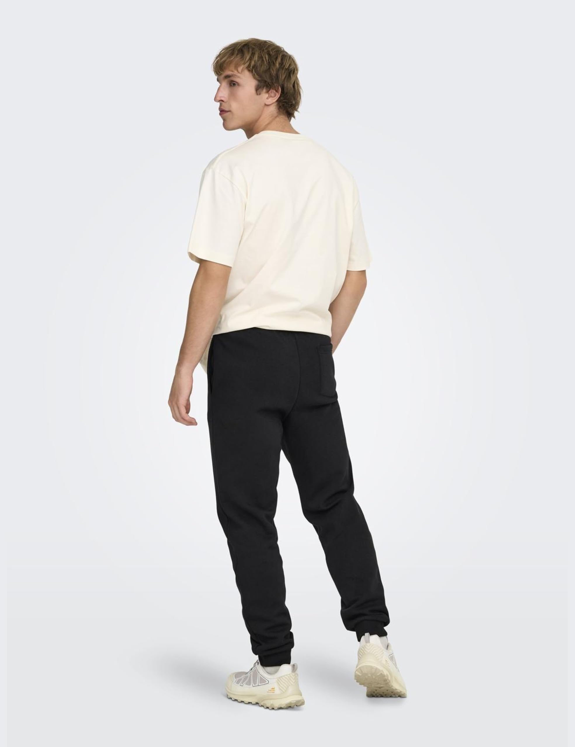 Only & Sons Onsceres Pantaloni Tuta Nero Regular Fit