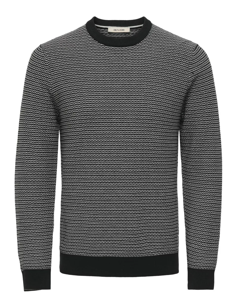 Only & Sons Onsmiguel Structure Maglione Uomo M Nero