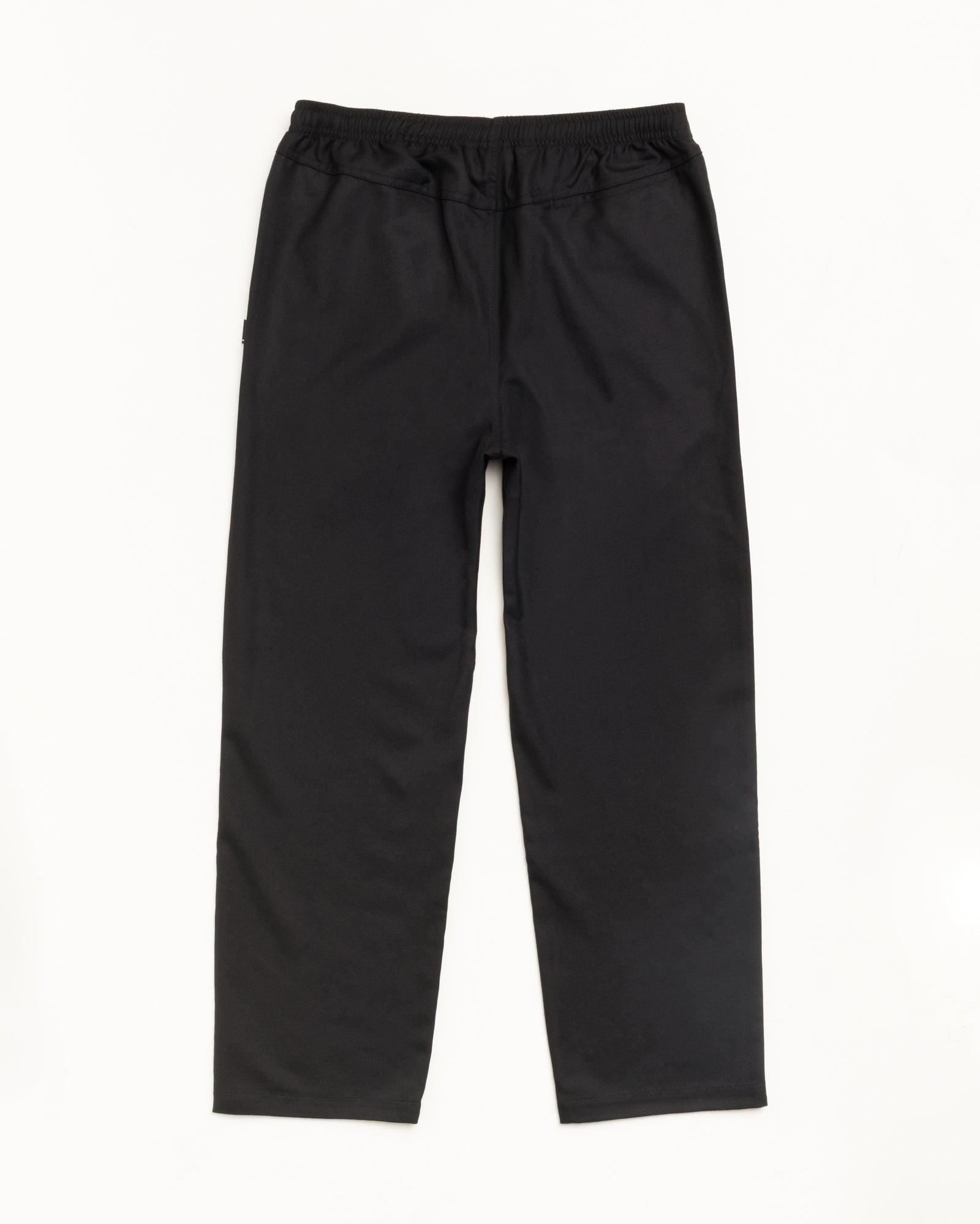 Stussy Wool Beach pantalone nero lana relaxed