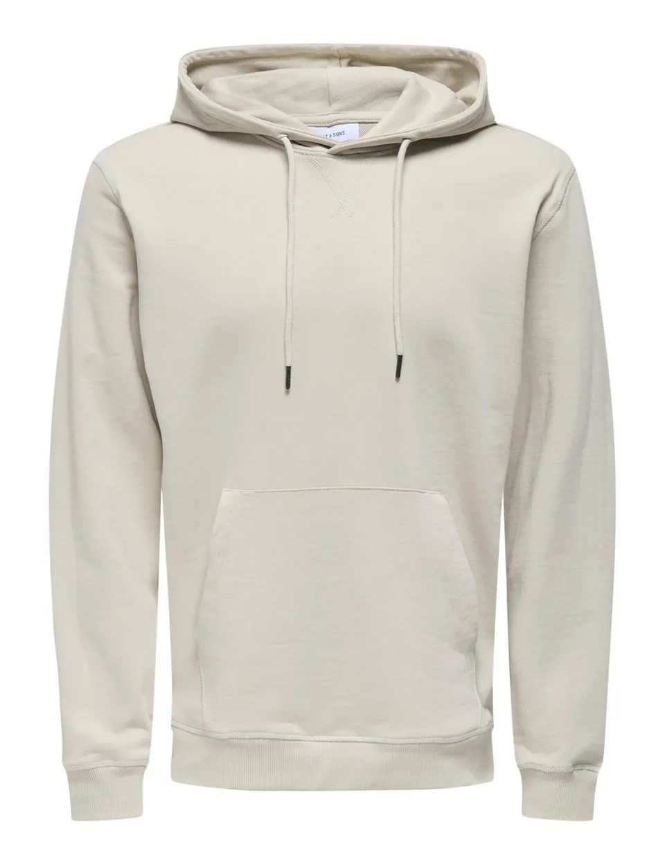 ONLY & SONS Onsdavid Reg Hoodie felpa blu argento