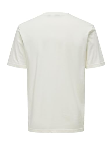 Only & Sons Onskarter T-Shirt Uomo Bianco S Cotone