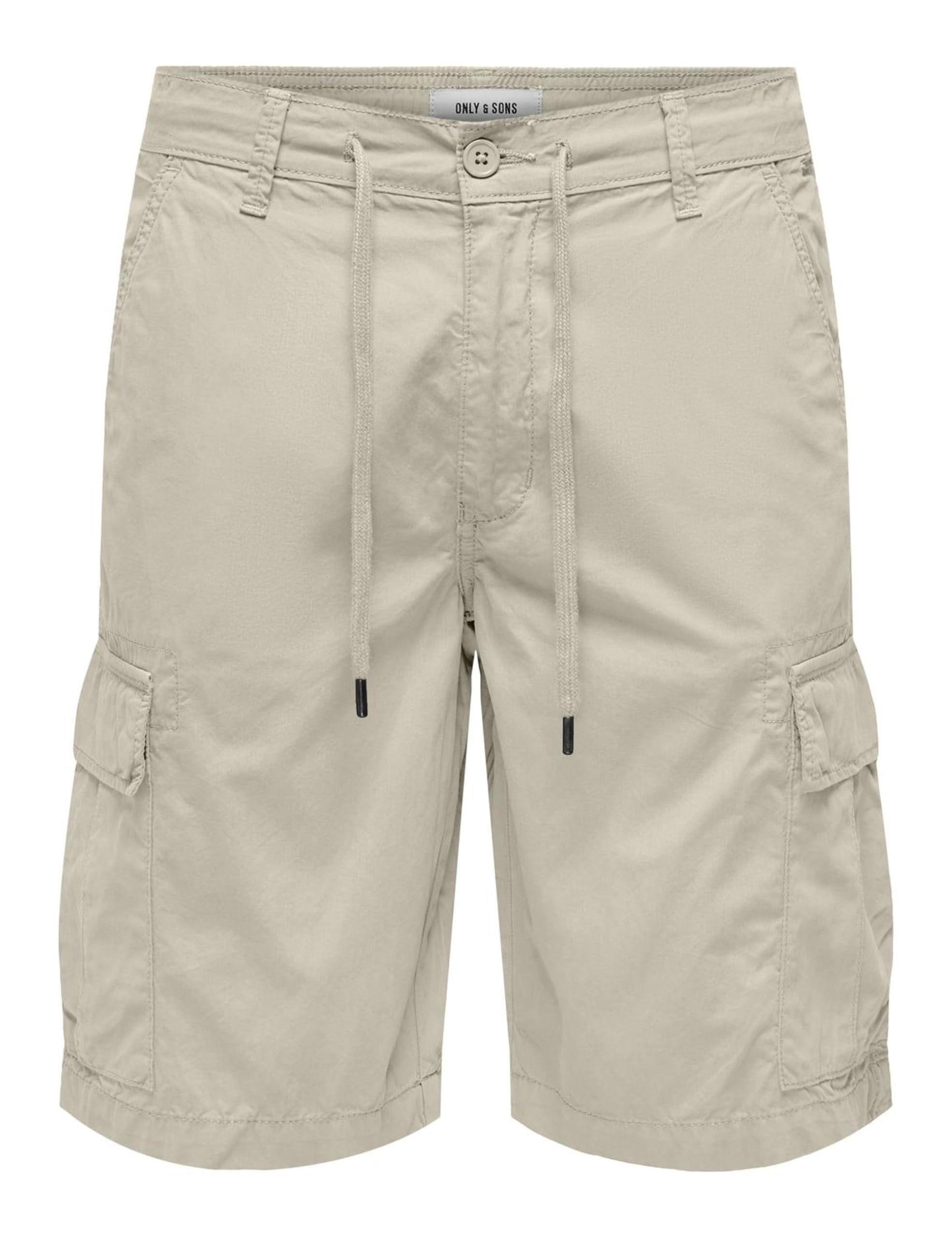 Only & Sons Cargo Pantaloncini Uomo Cotone Nero Taglia L