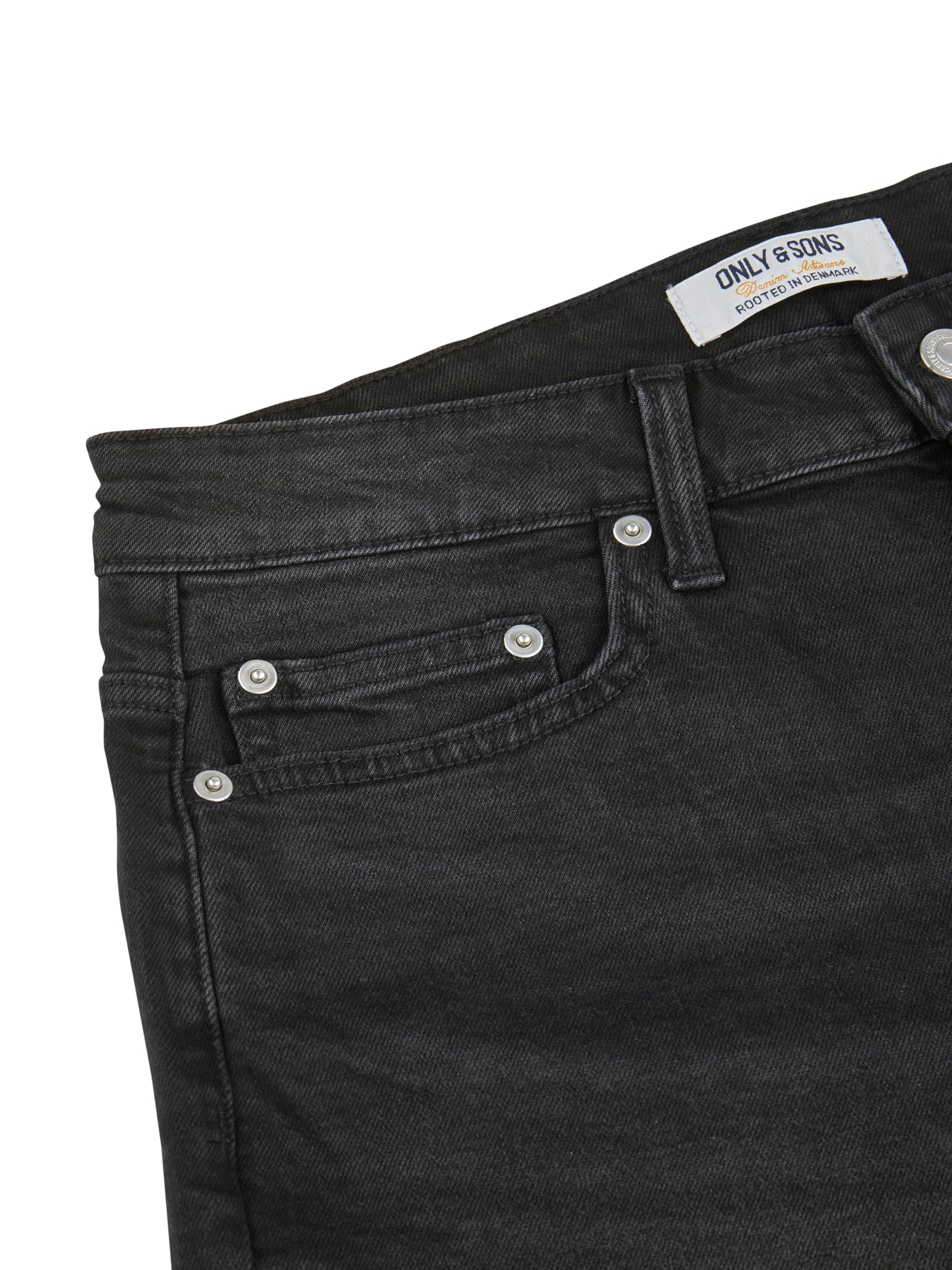 ONLY & SONS Onsply Pantaloncini Uomo 2 Pezzi Blu Chiaro/Nero Denim