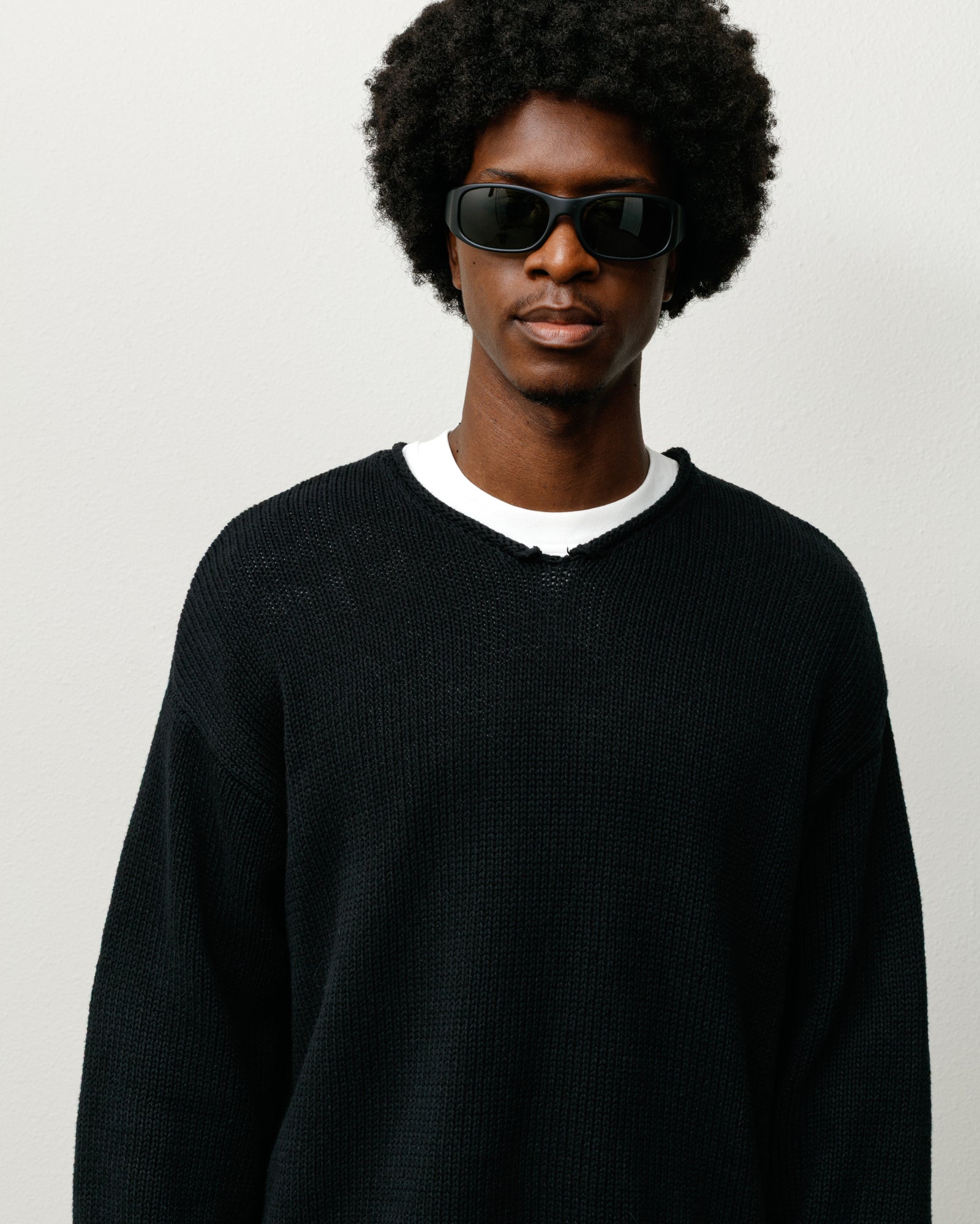 Stussy Accessories Mikey Sunglasses occhiali Rubber Black lente verde