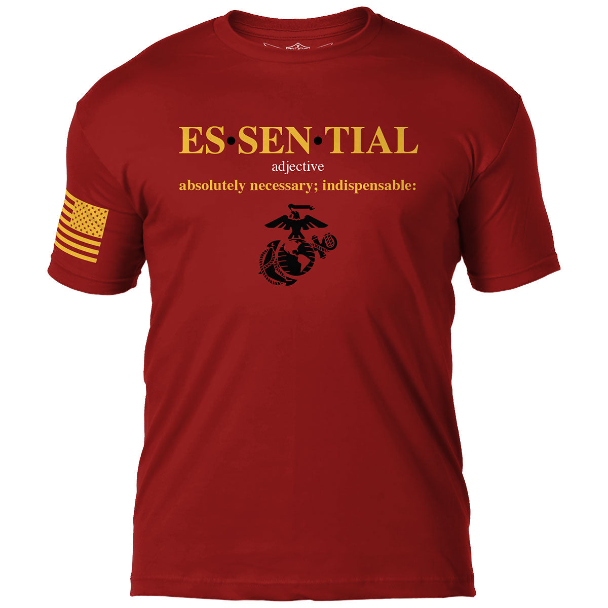 7.62 Design Essential Battlespace T-Shirt uomo nero cotone