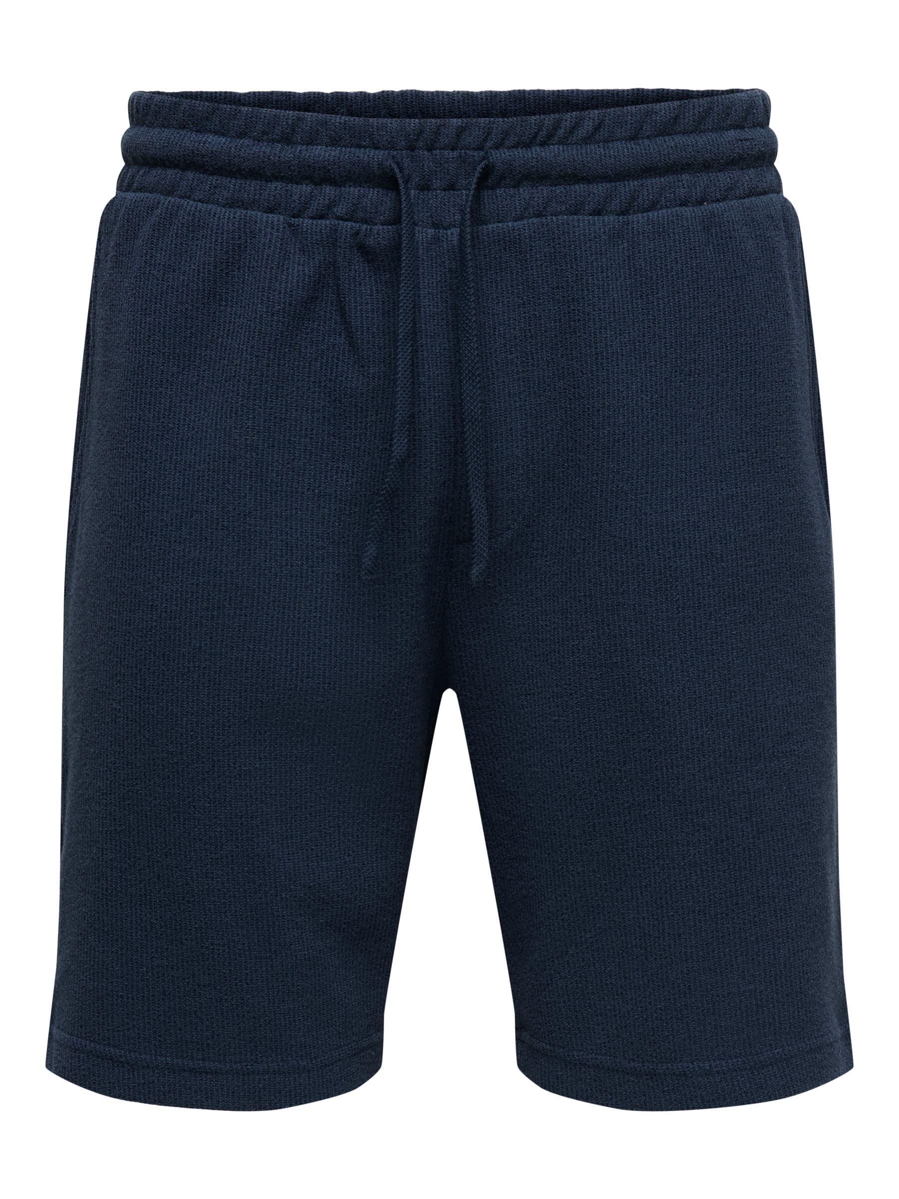 Only & Sons OnsKosta Vita Alta Regular Fit Shorts Uomo Blu