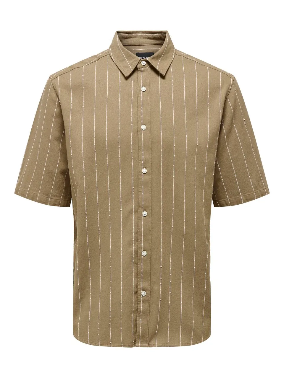 Only & Sons Camicia Manica Corta Colletto Uomo Comoda