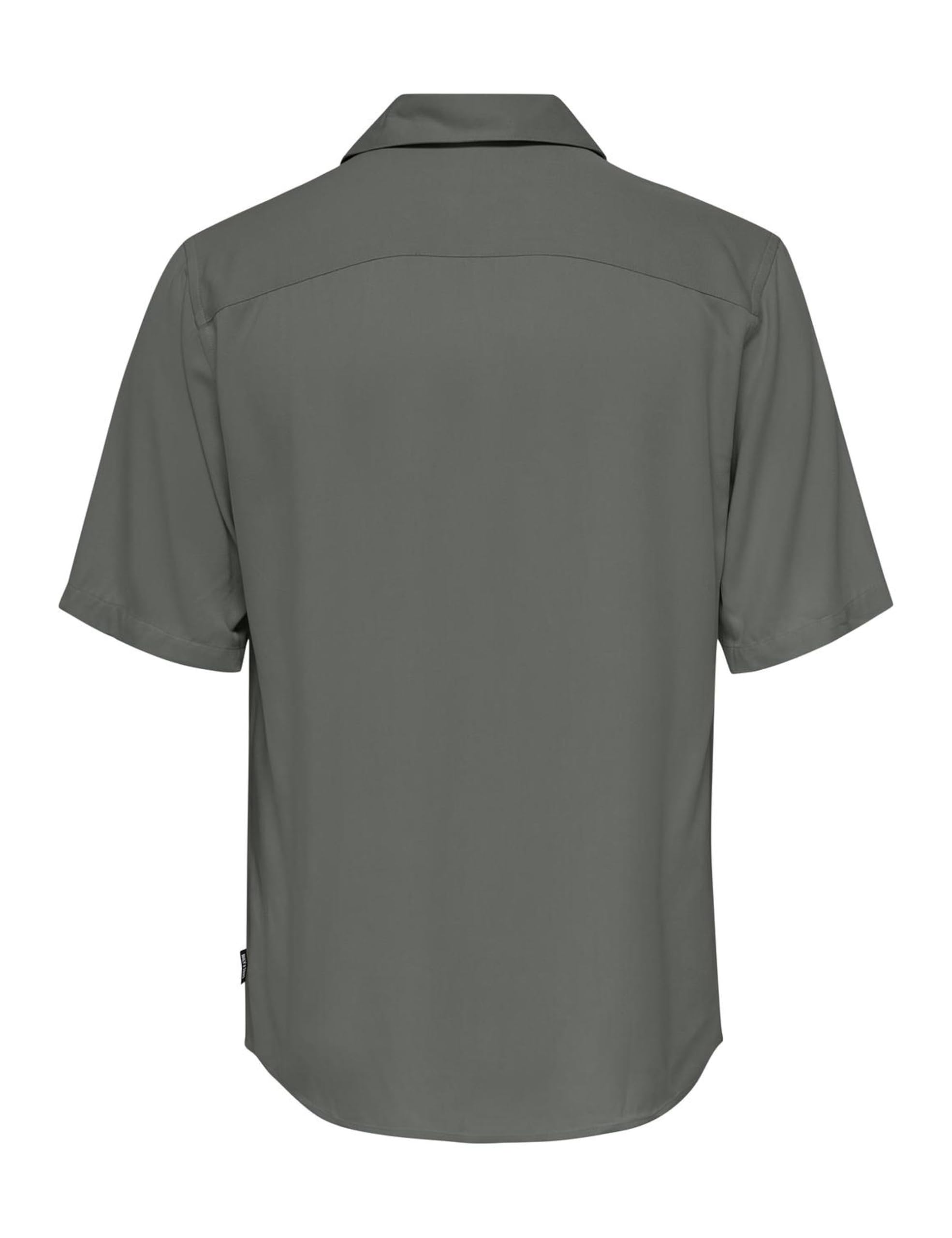 Only & Sons Onsdash Visc Camicia Uomo L Grigia