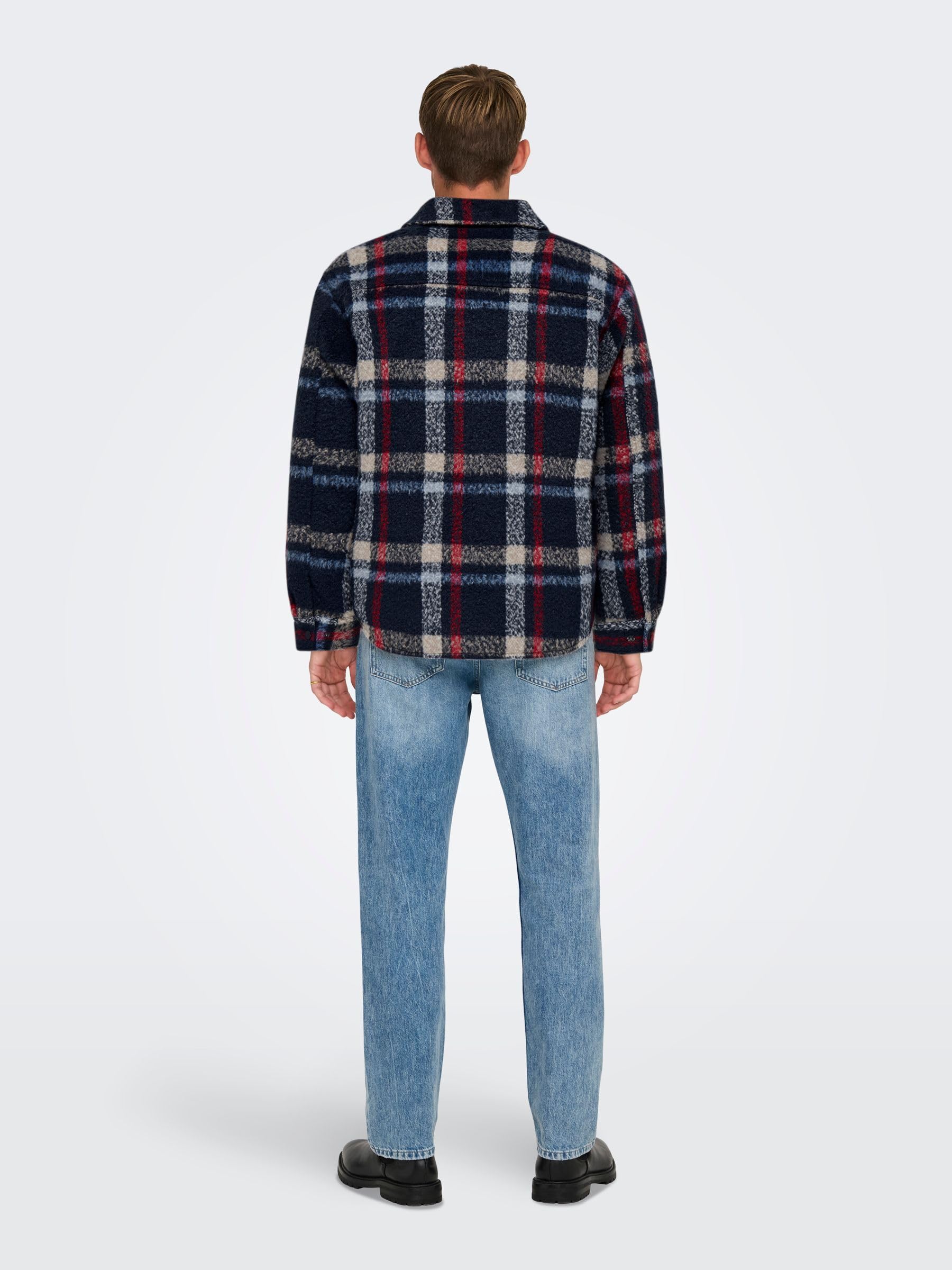 Only & Sons Onsgio Giacca Uomo Parisian Night S Leggera