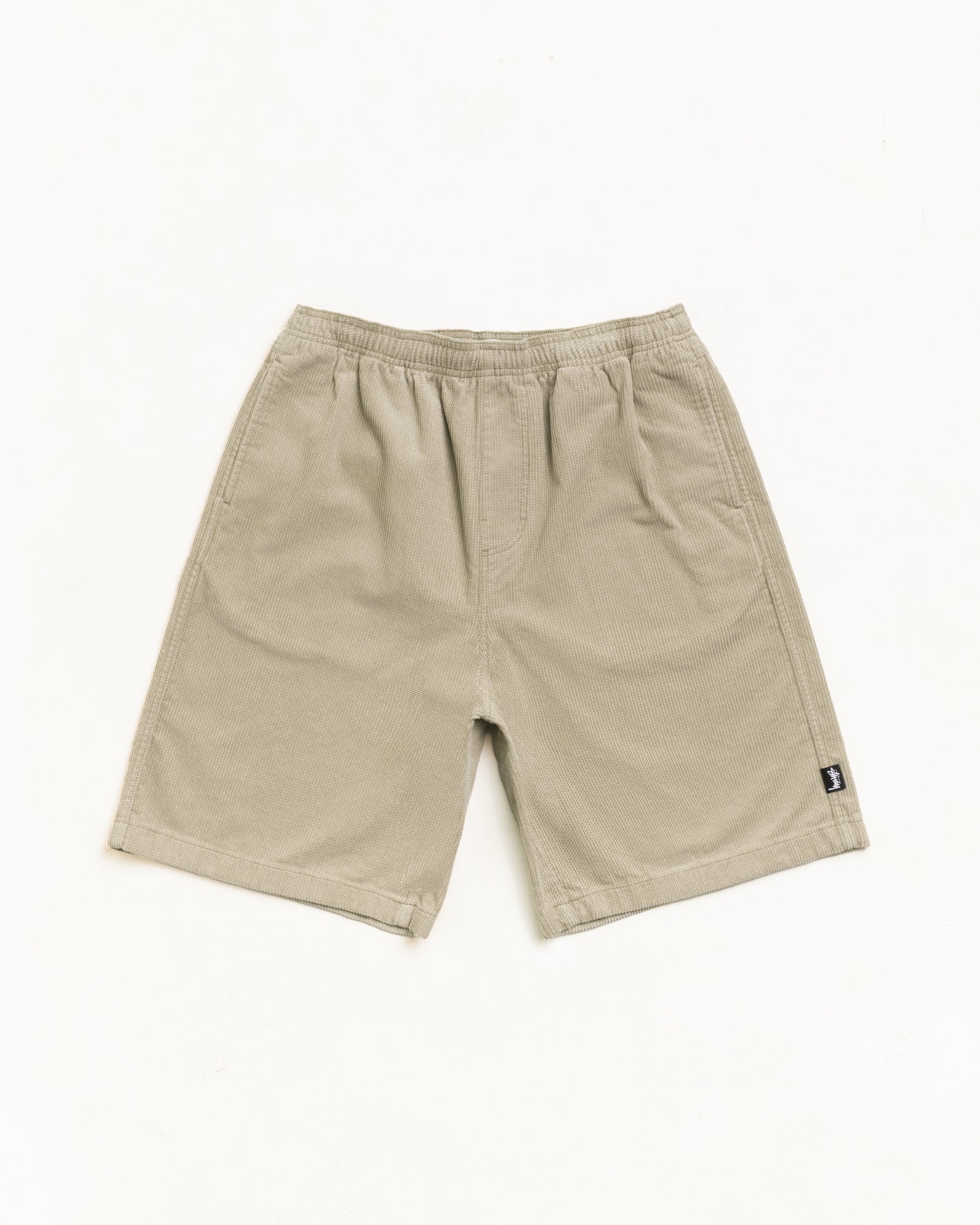 Stussy Baggy Twill Cord shorts cotone khaki