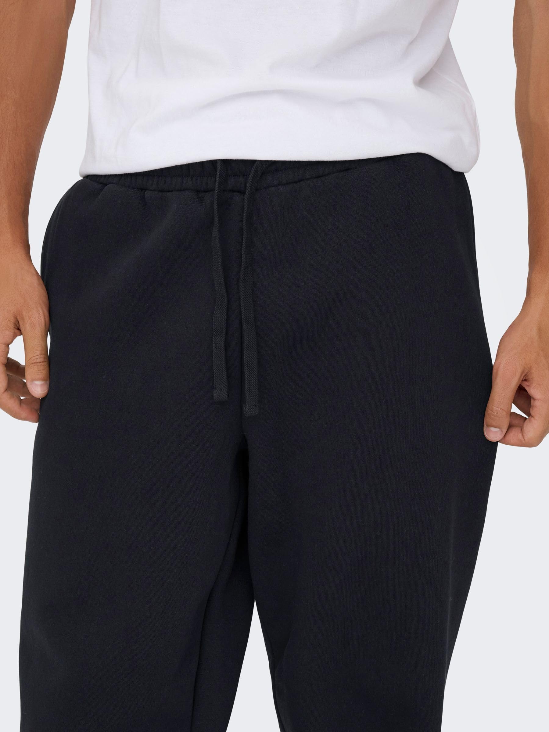 Only & Sons Onsceres Wide pantalone tuta uomo nero taglia M