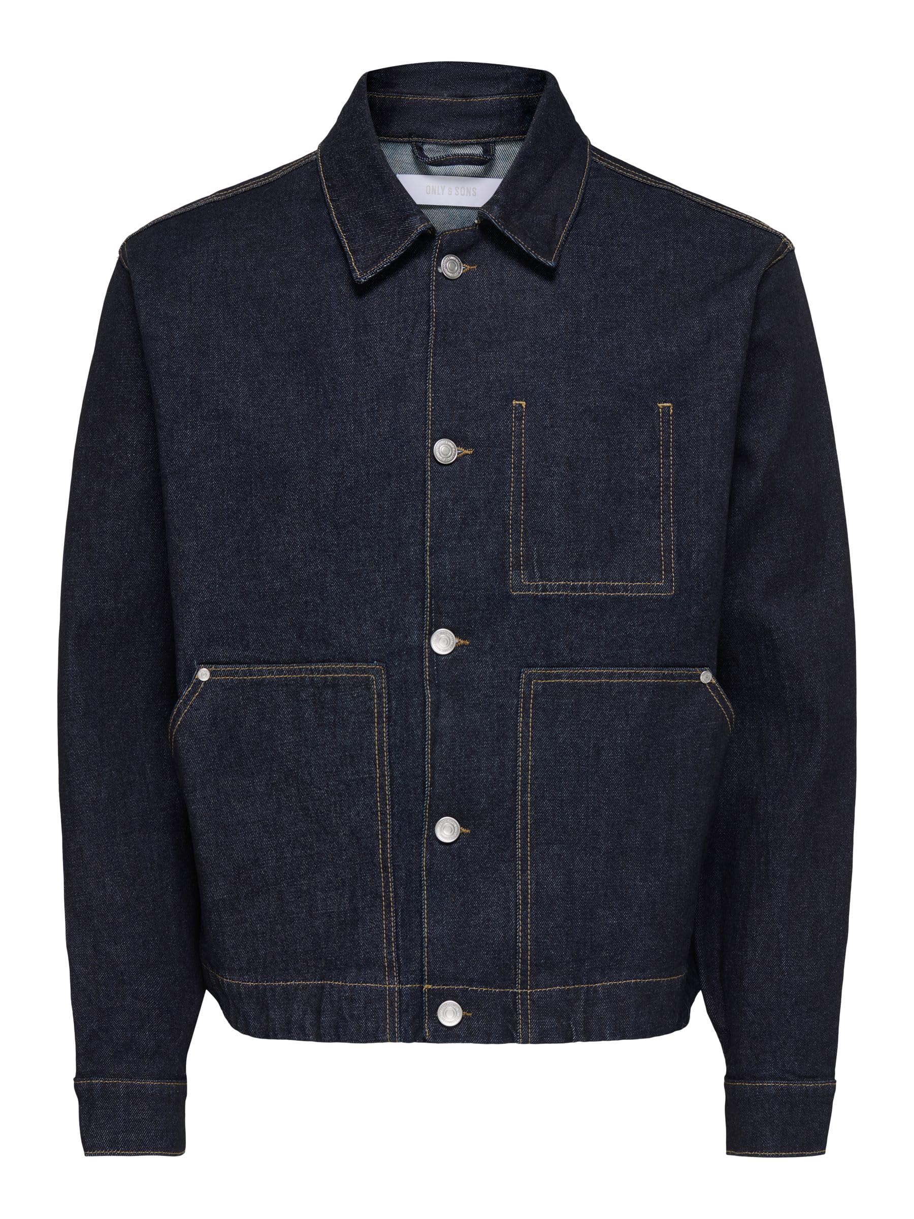 Only & Sons Onsartisan Giacca Jeans Uomo M Denim