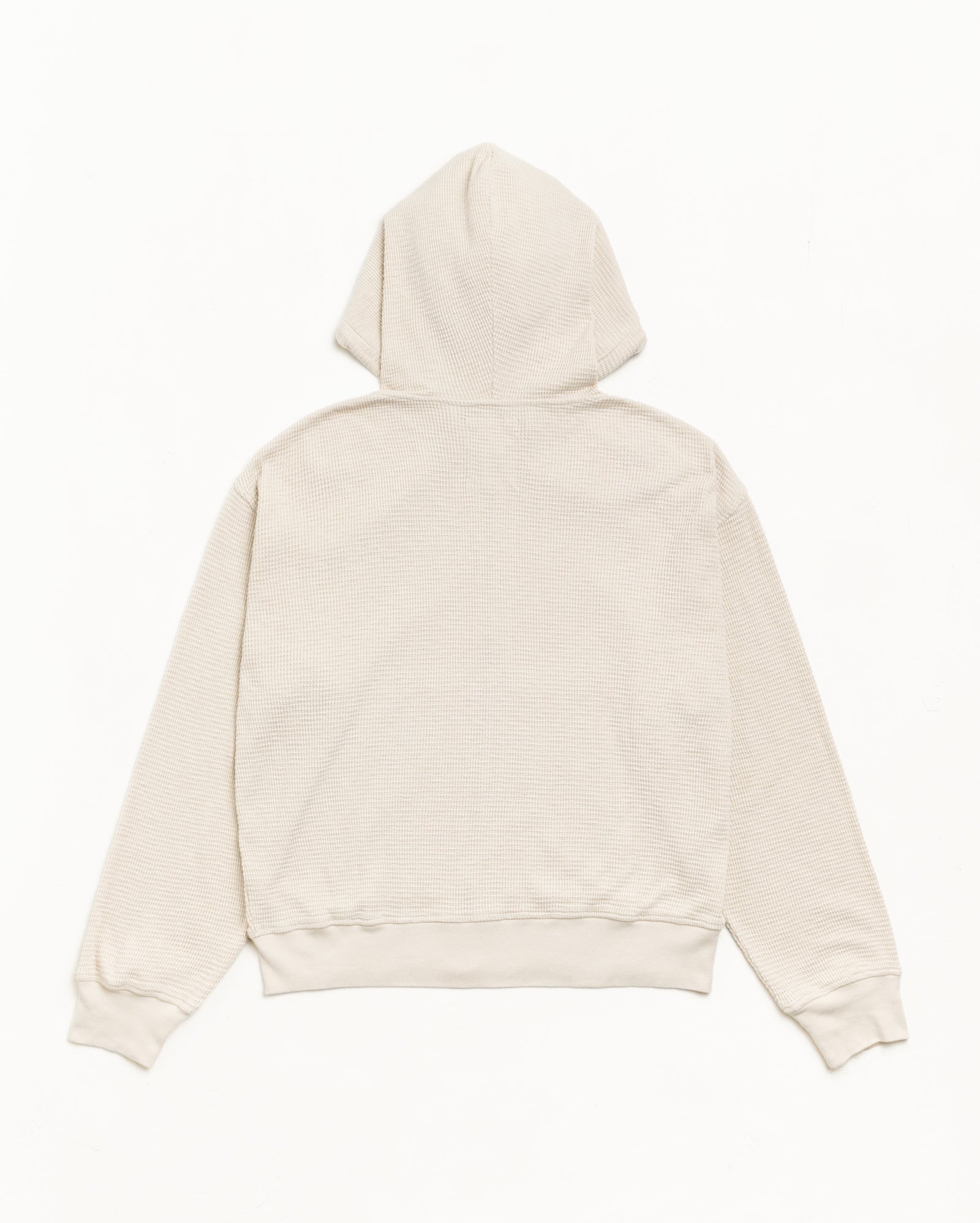 Stussy Lightweight Thermal Hoodie felpa bone con zip