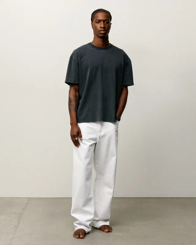 Stussy Garment Dyed SS Tee Maglietta Faded Black 260gsm