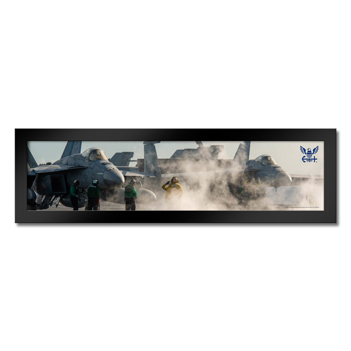 7.62 Design Home Products quadro Navy F-18 35,25x11,25 incorniciato