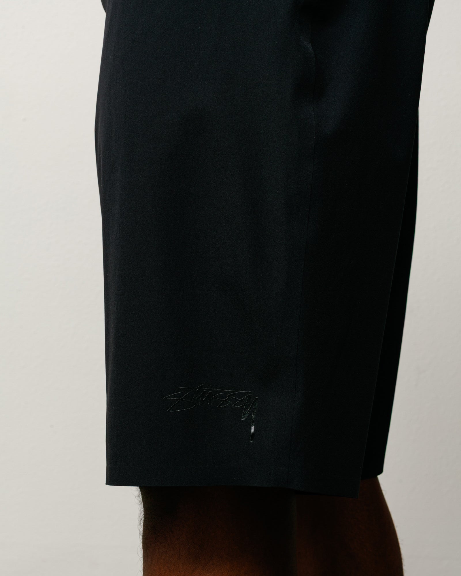 Stussy Peak Board Short costume Black nylon 25,4 cm