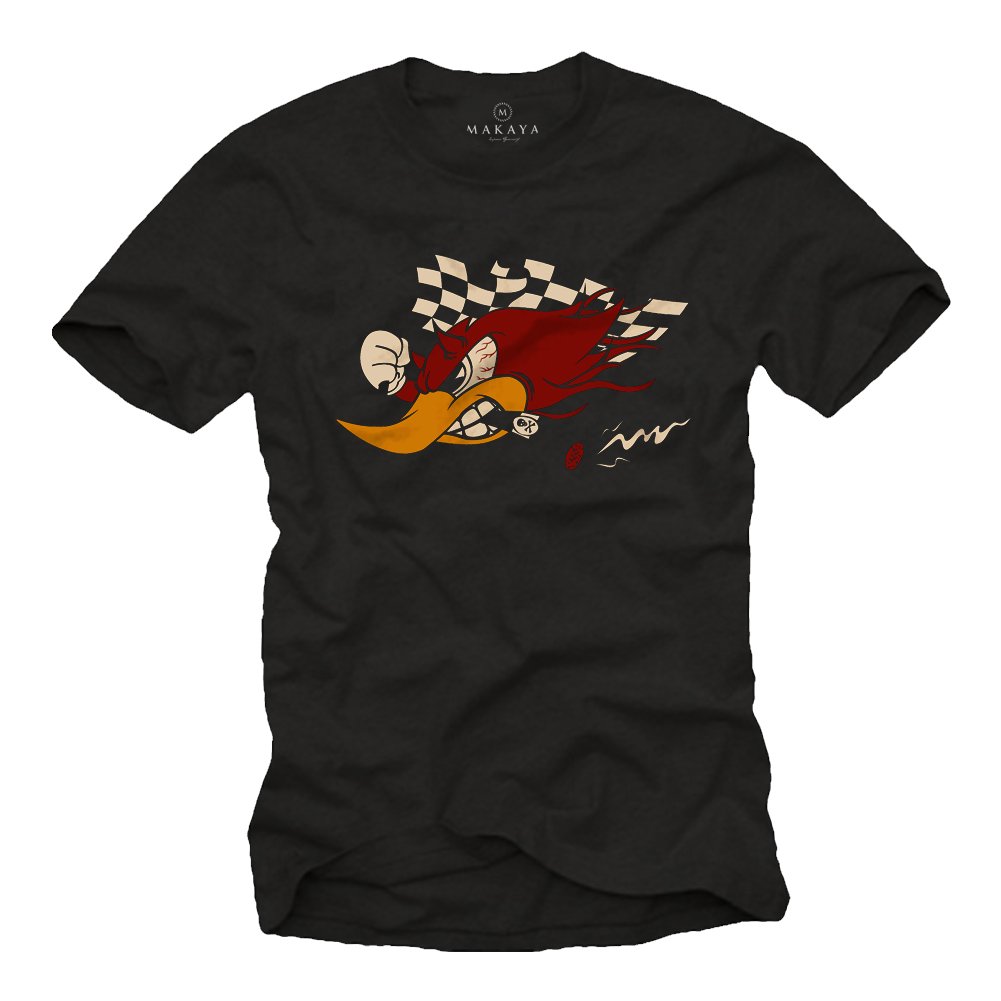 MAKAYA T-Shirt Uomo Motocross maglietta XL cotone