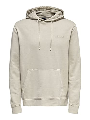 ONLY & SONS Onsdon Reg Sweat felpa cappuccio uomo XXL regular