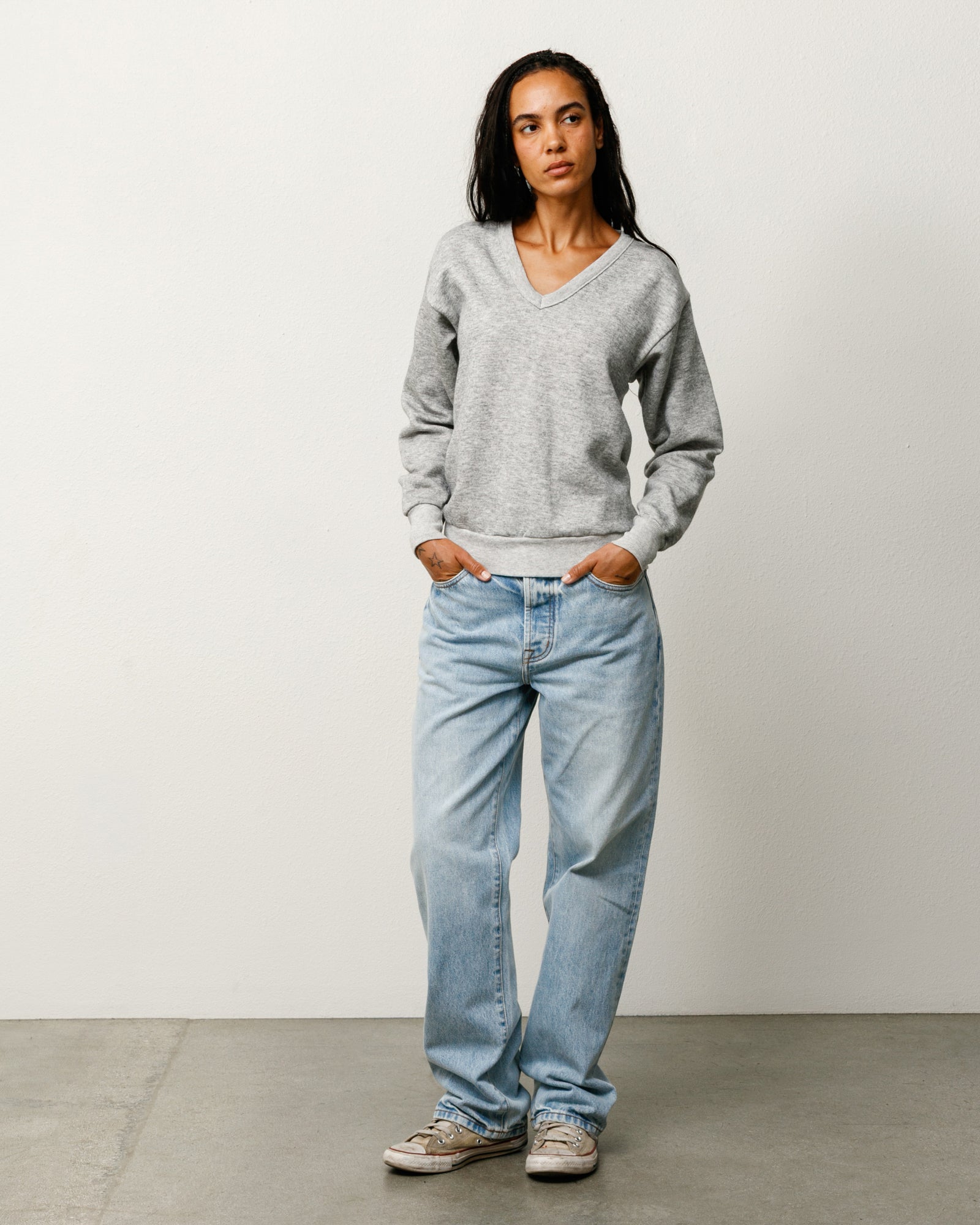 Stussy New Classic Jean Denim Indigo Cotone