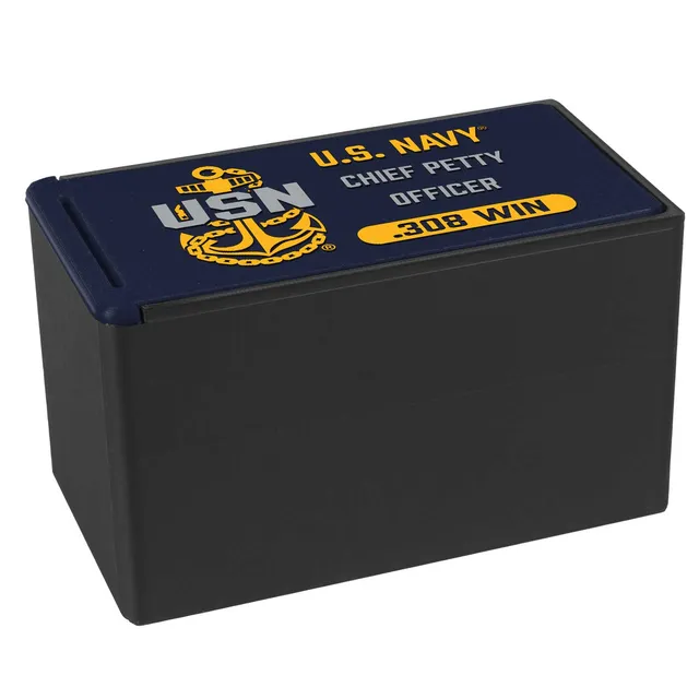 7.62 Design 3D Printed Ammo Boxes Navy CPO box 22LR 50