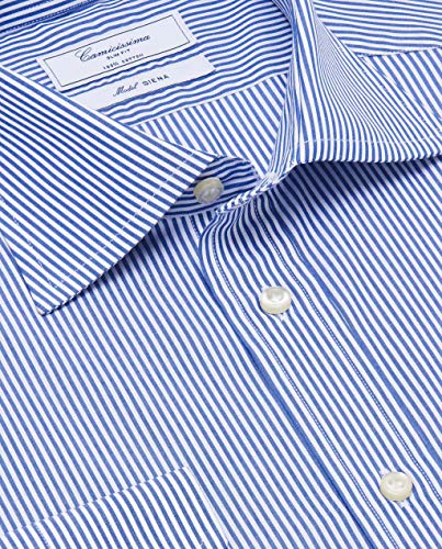 Camicissima Fancy Camicia Uomo Blu Righe Slim ML