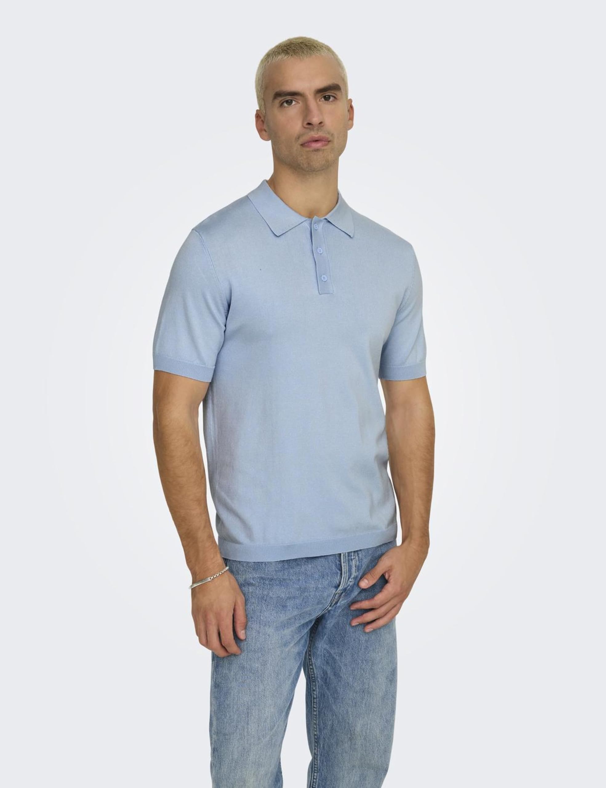 Only & Sons Onswyler polo uomo cotone manica corta
