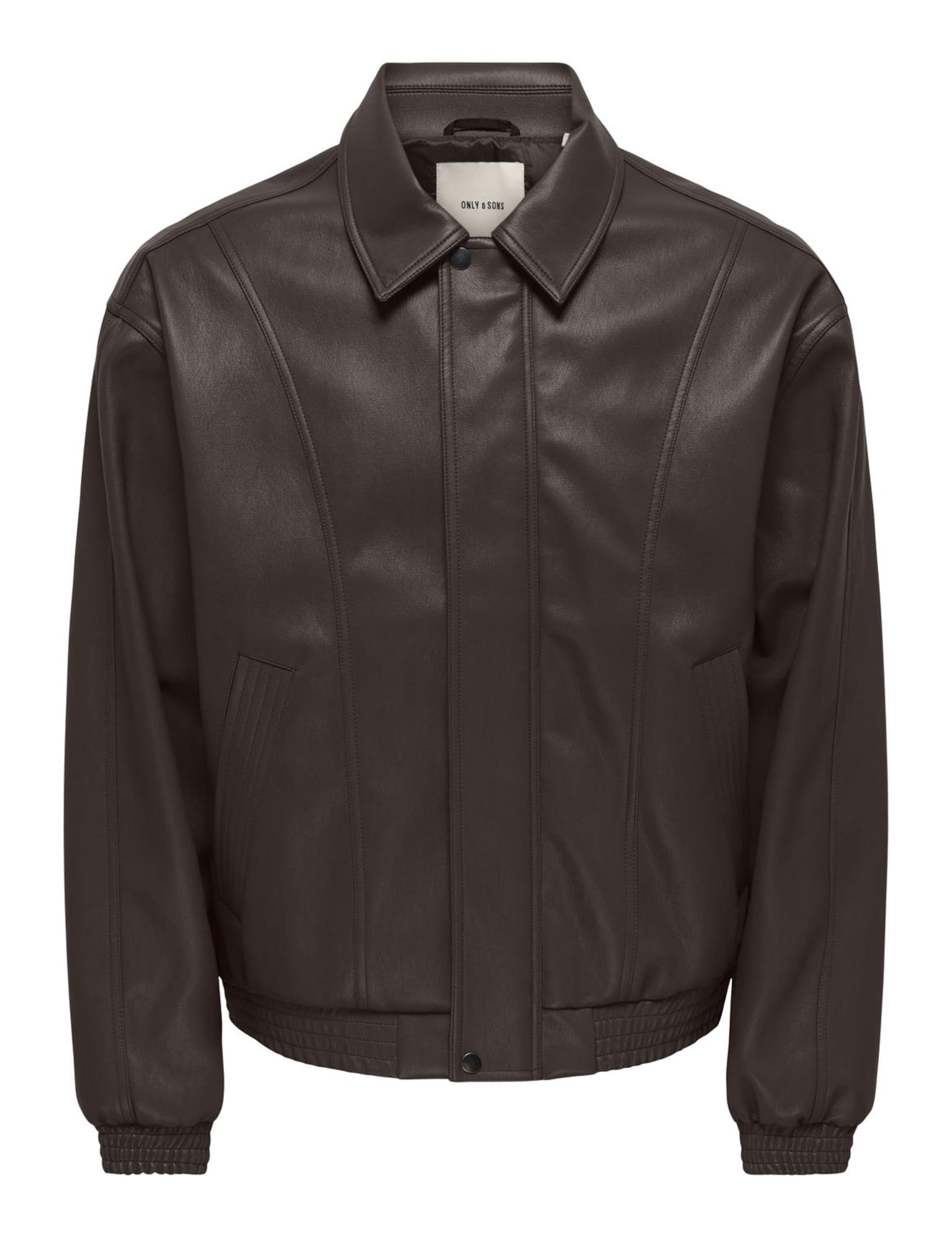 Only & Sons Onssantiago Giacca Uomo Nero Poliuretano