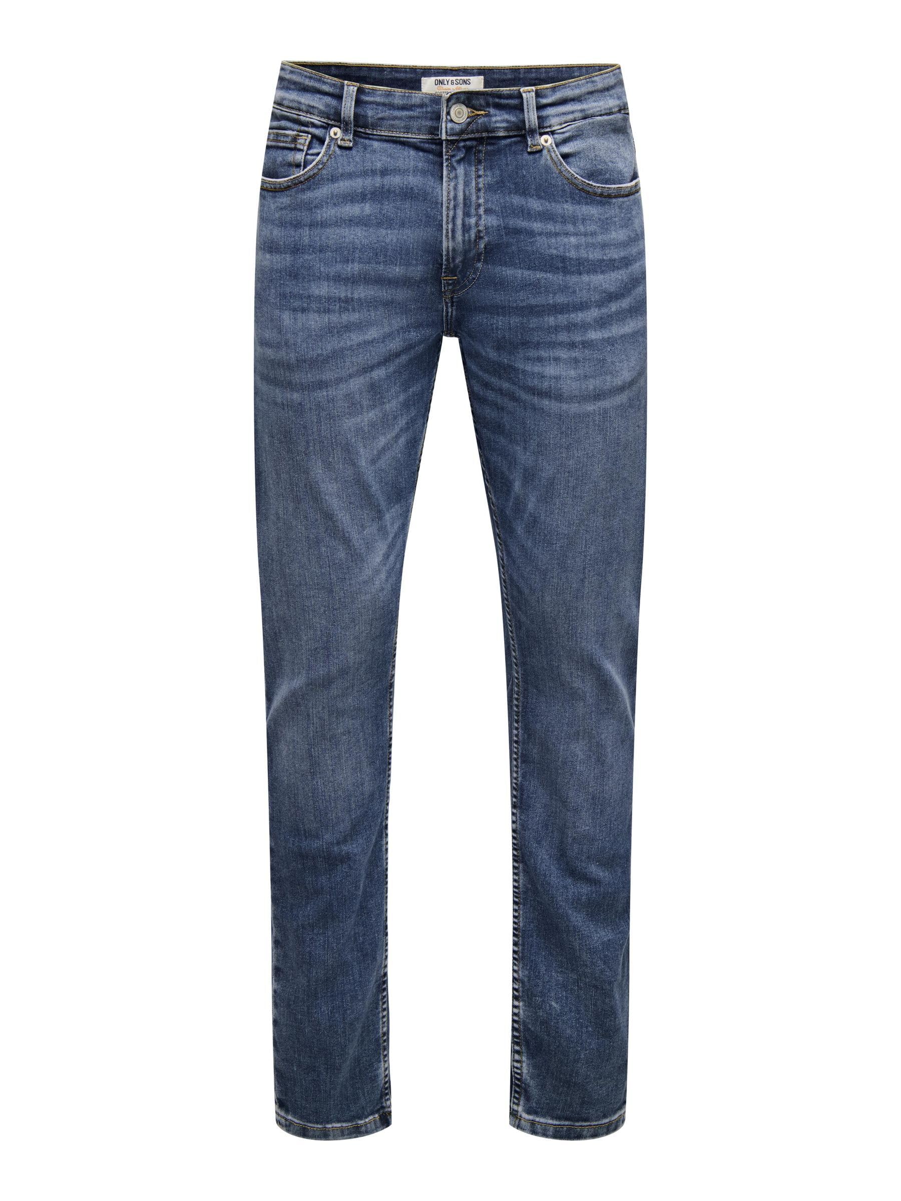 ONLY & SONS WARP Skinny Jeans uomo 28W/32L blu denim