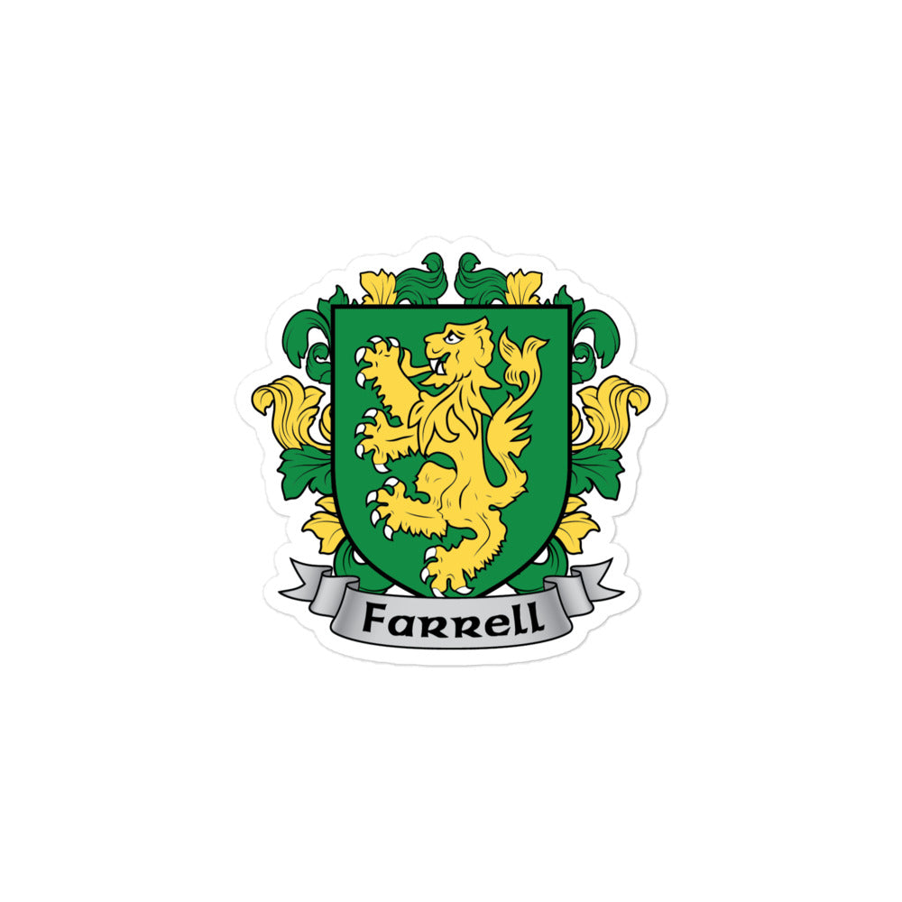 7.62 Design Farrell adesivo vinile 14 cm stemma irlandese