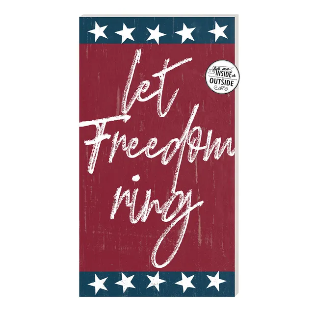 7.62 Design Home Let Freedom Ring targa 28x51 cm PVC