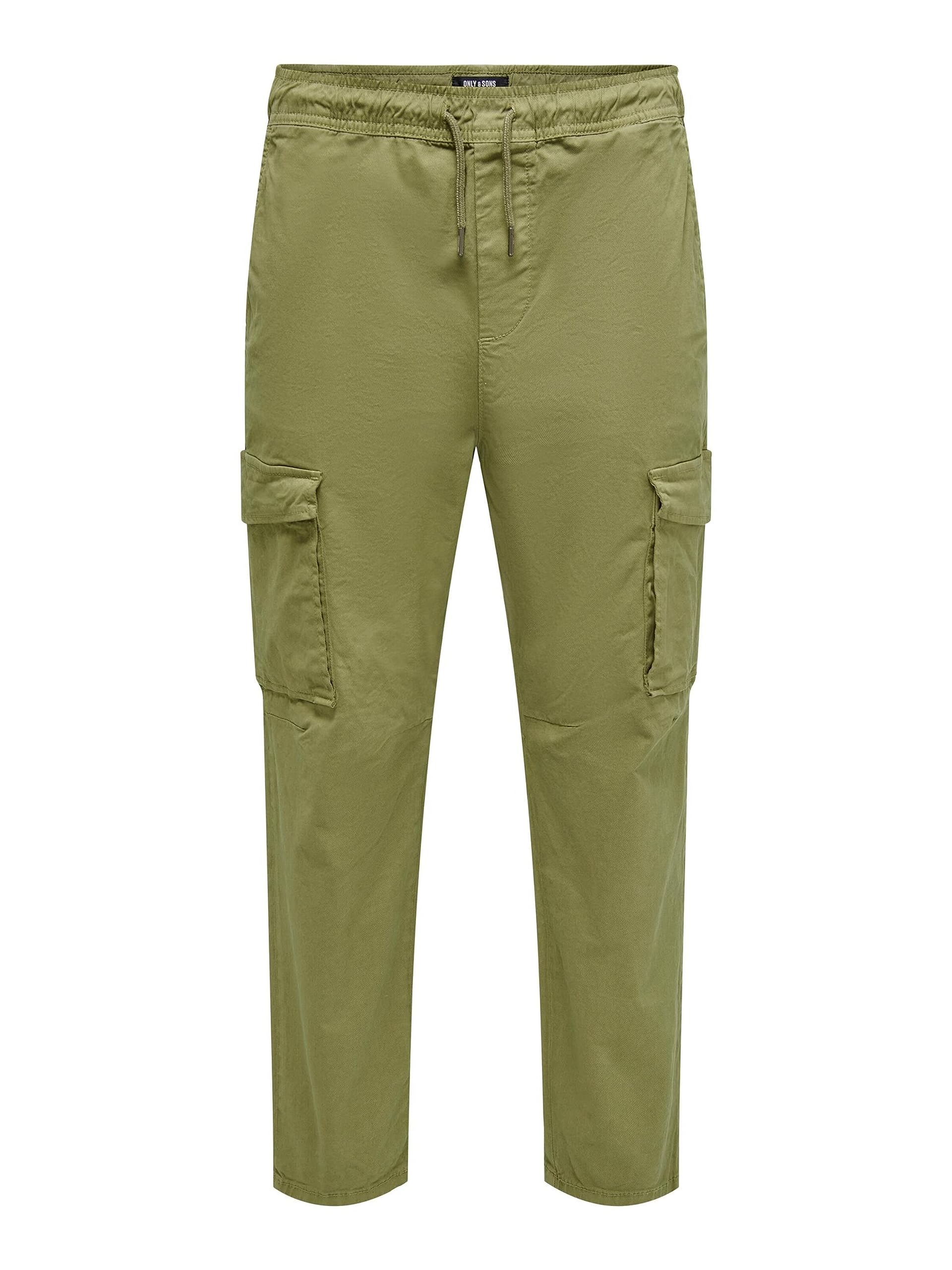 ONLY & SONS Pantaloni Cargo Uomo Tasche Laterali Taglia M Casual