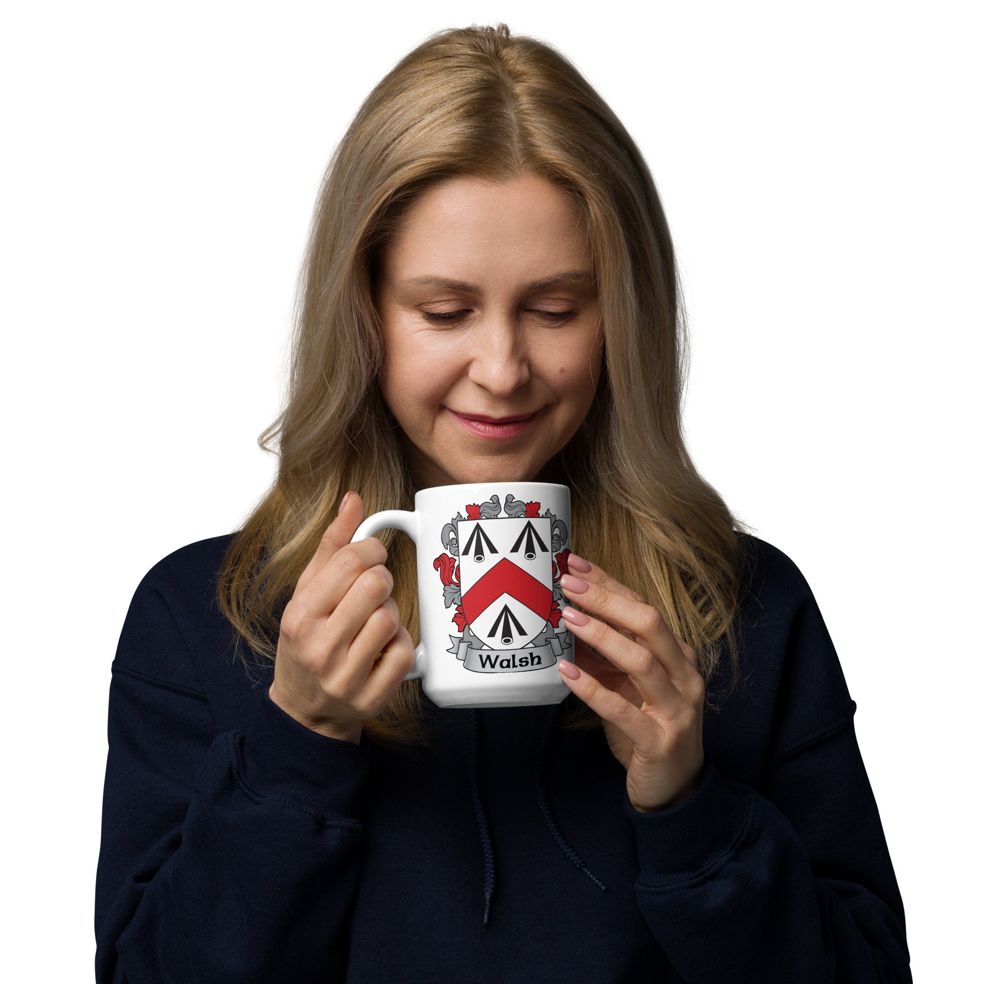 7.62 Design Walsh Tazza Mug Ceramica 15 oz Stemma Irlandese