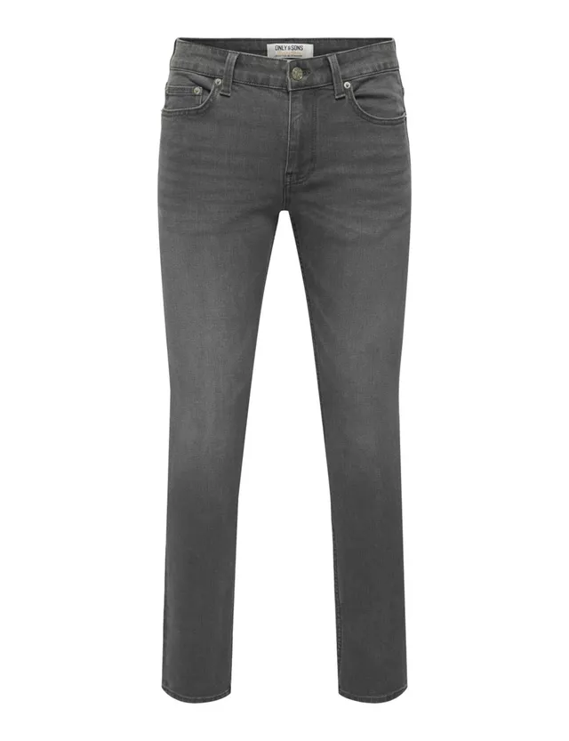 Only & Sons Onswarp jeans uomo skinny destroy