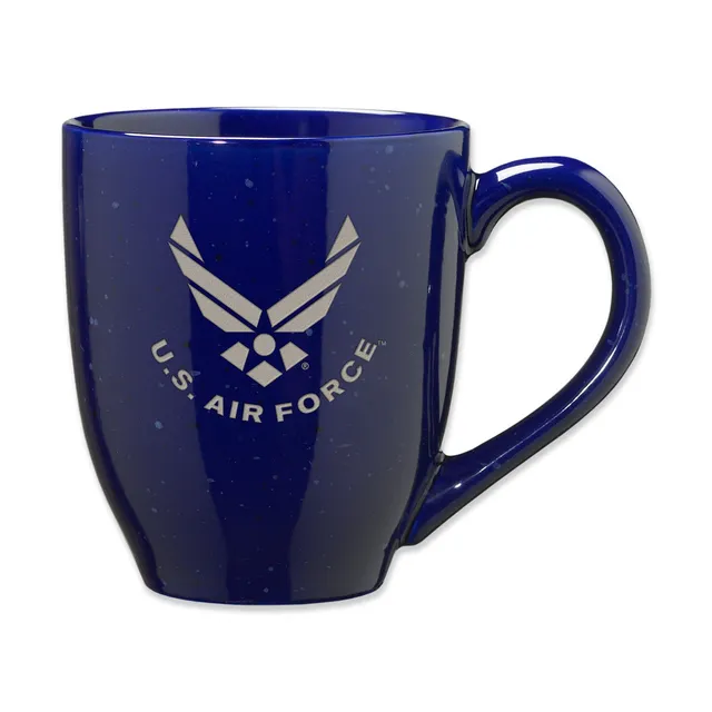 7.62 Design U.S. Air Force Tazza bistro incisa 15oz blu