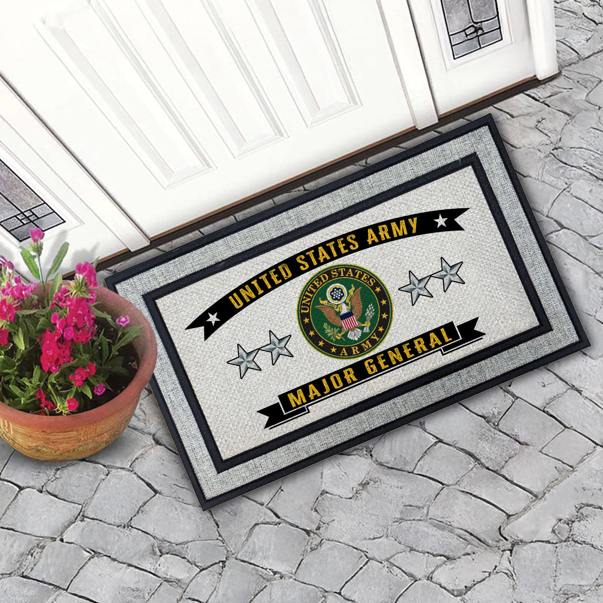 7.62 Design Army Major General O-8 zerbino 45x76 cm grigio