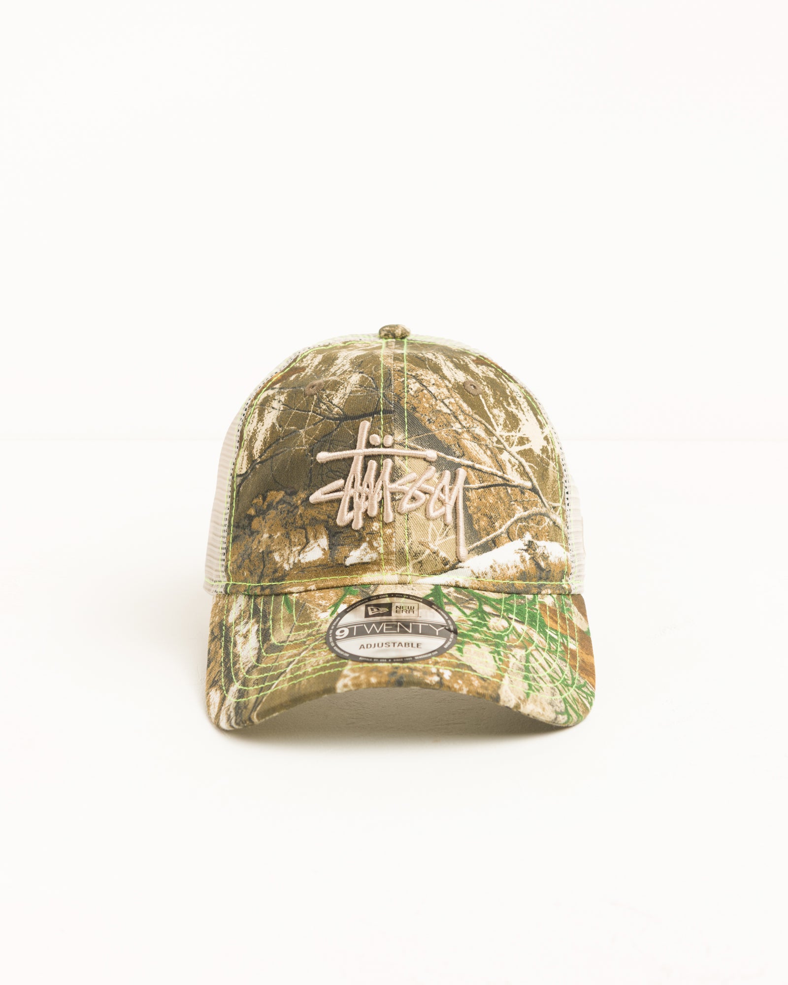 Stussy 9Twenty Basic Trucker cappello Real Tree Edge