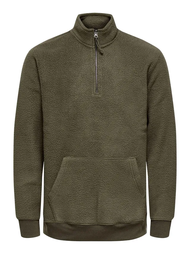 Only & Sons Onsemilio Felpa Uomo XL Girocollo Cotone
