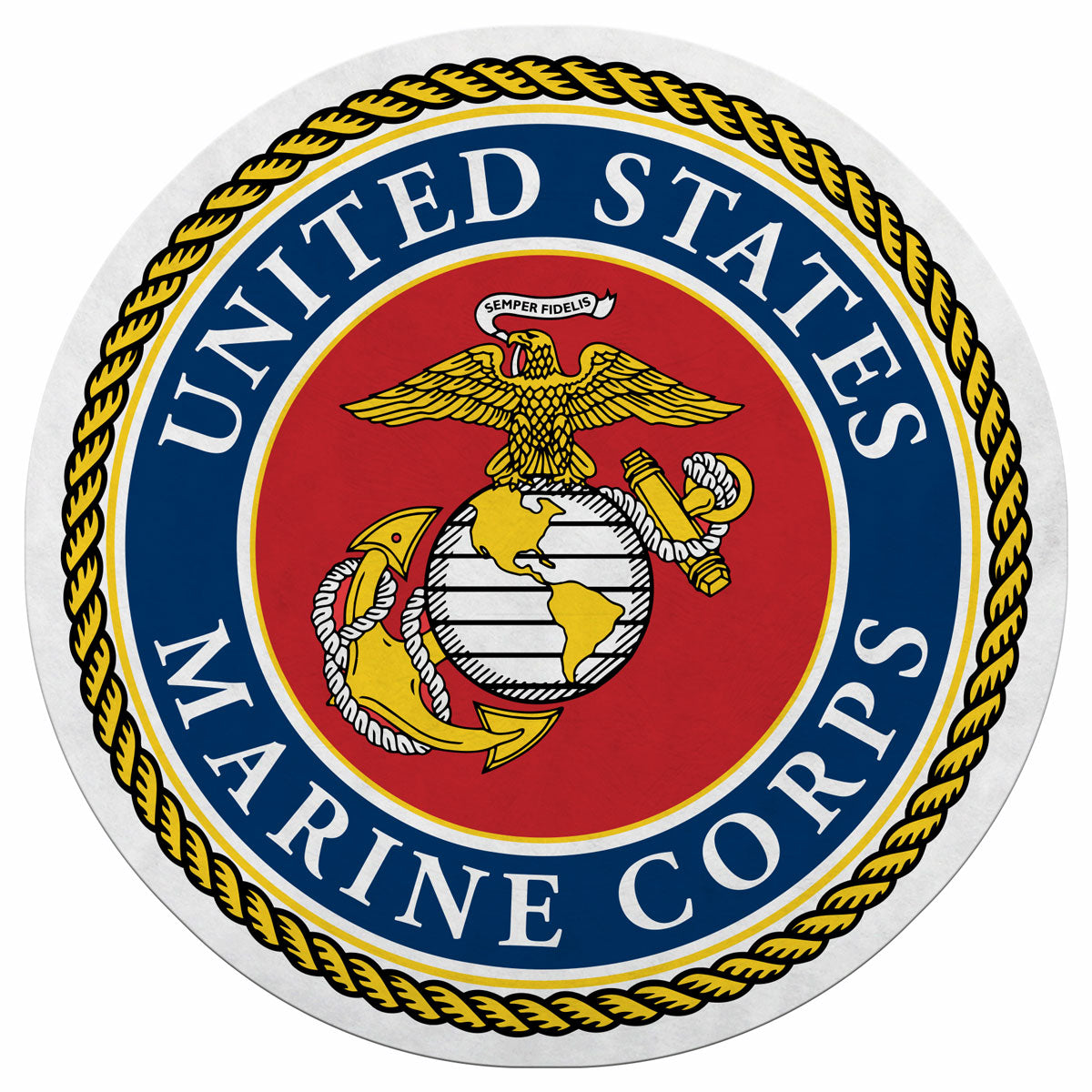 7.62 Design USMC Seal Gagliardetto feltro 45x45 cm