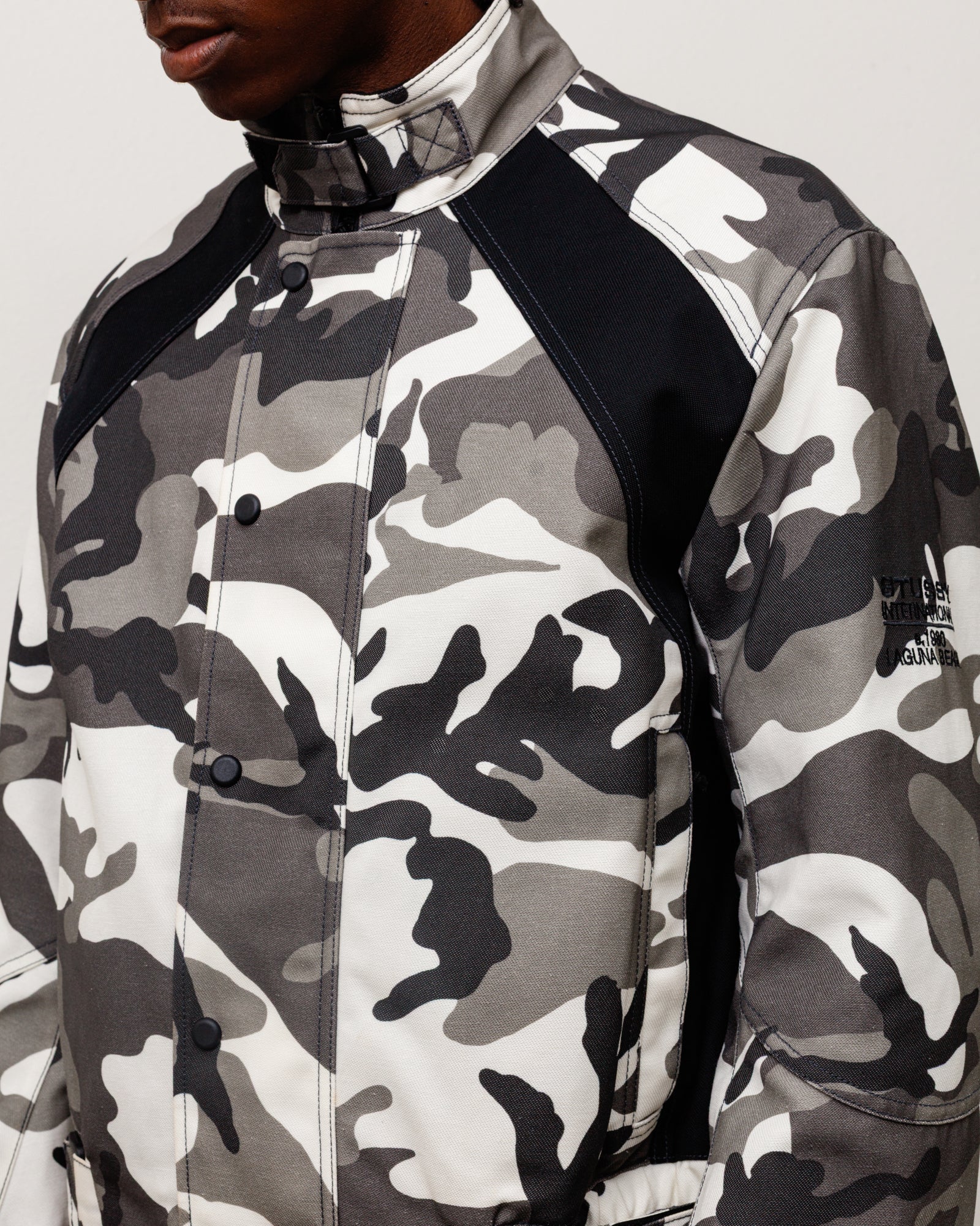 Stussy Touring Jacket giacca snow camo taglia M