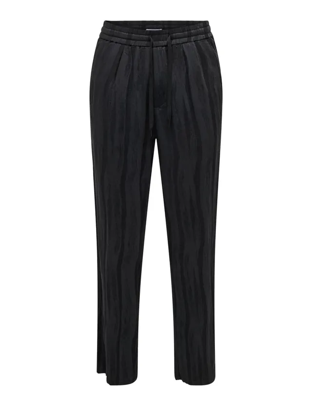 Only & Sons Pantaloni uomo XL nero tasche laterali