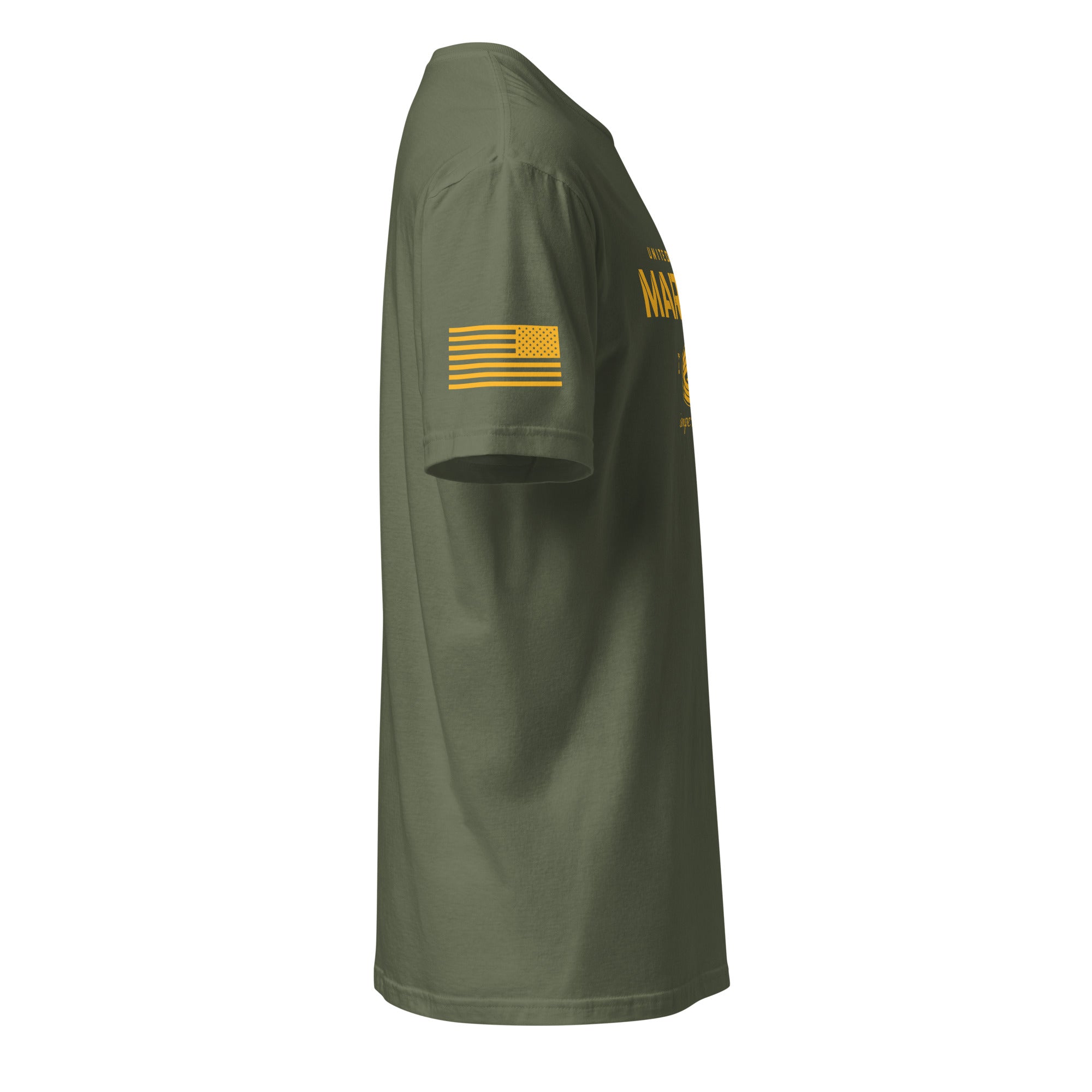 7.62 Design Master Sergeant E-8 T-Shirt Cotone Navy Military Green