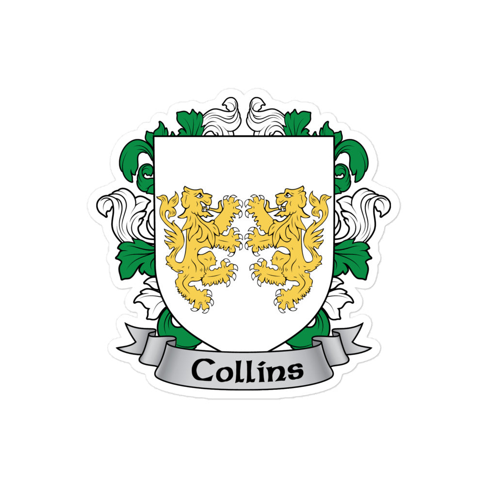 7.62 Design Collins adesivo stemma irlandese 3x3 vinile