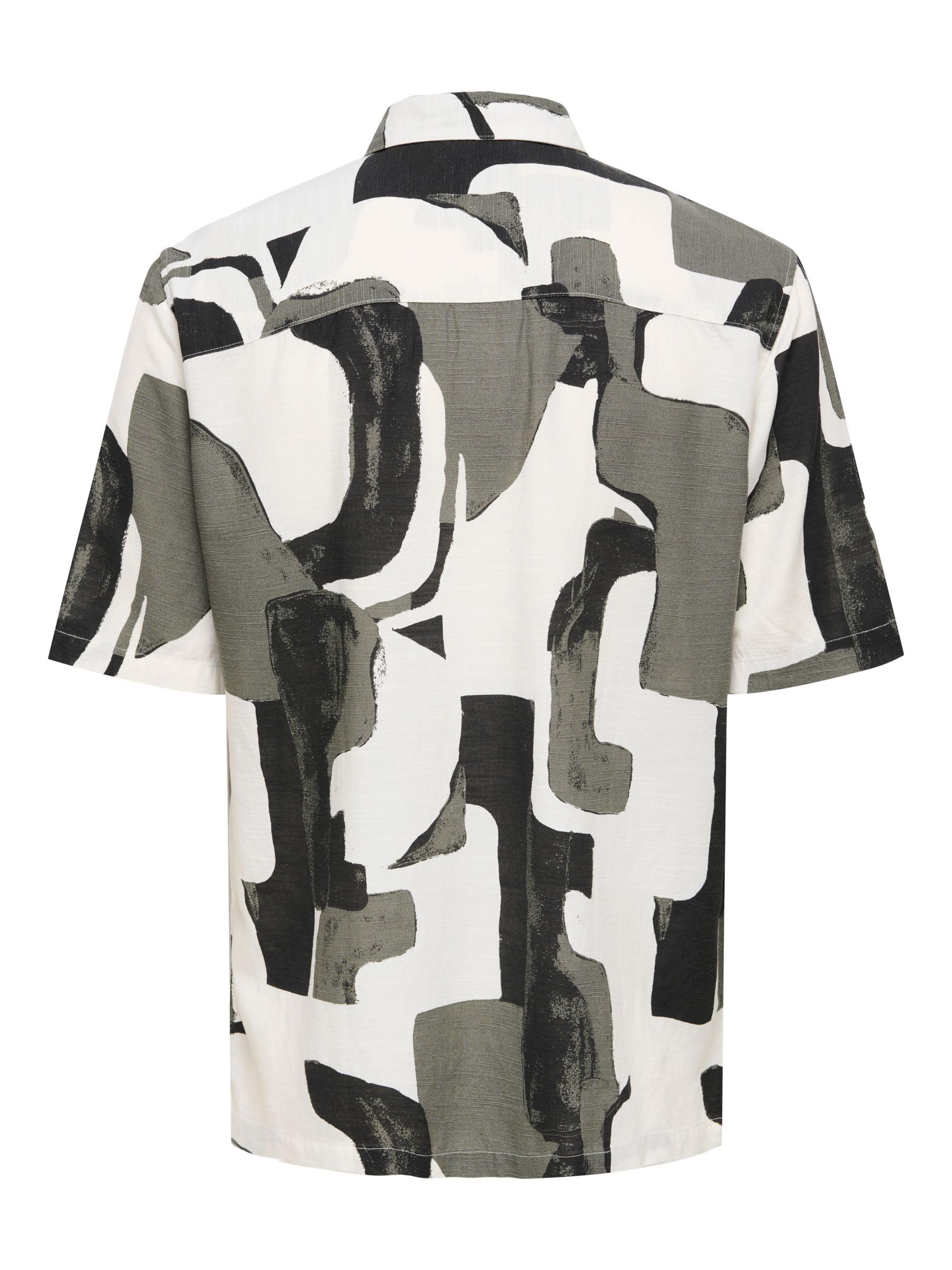 Only & Sons Onsharvi camicia uomo manica lunga