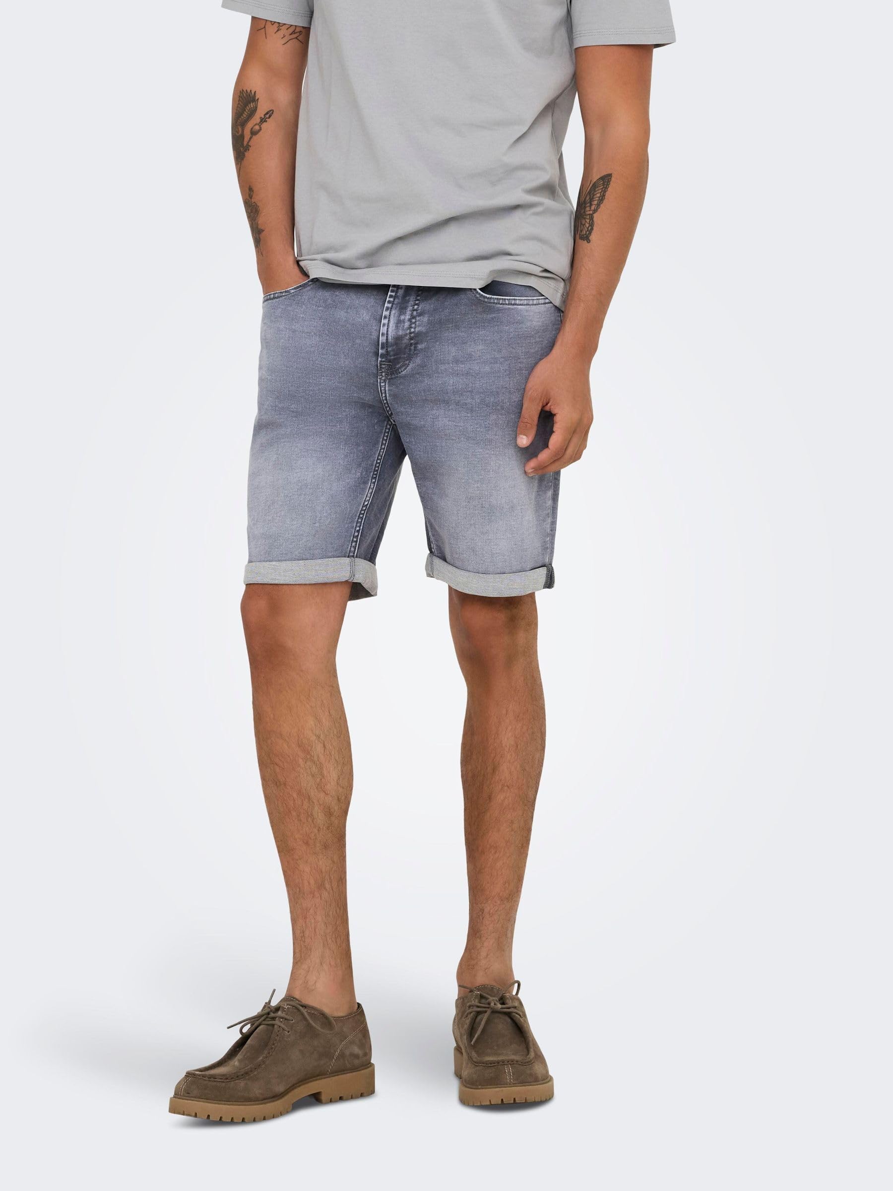 ONLY & SONS ONSPLY Pantaloncini Denim S Regular Fit