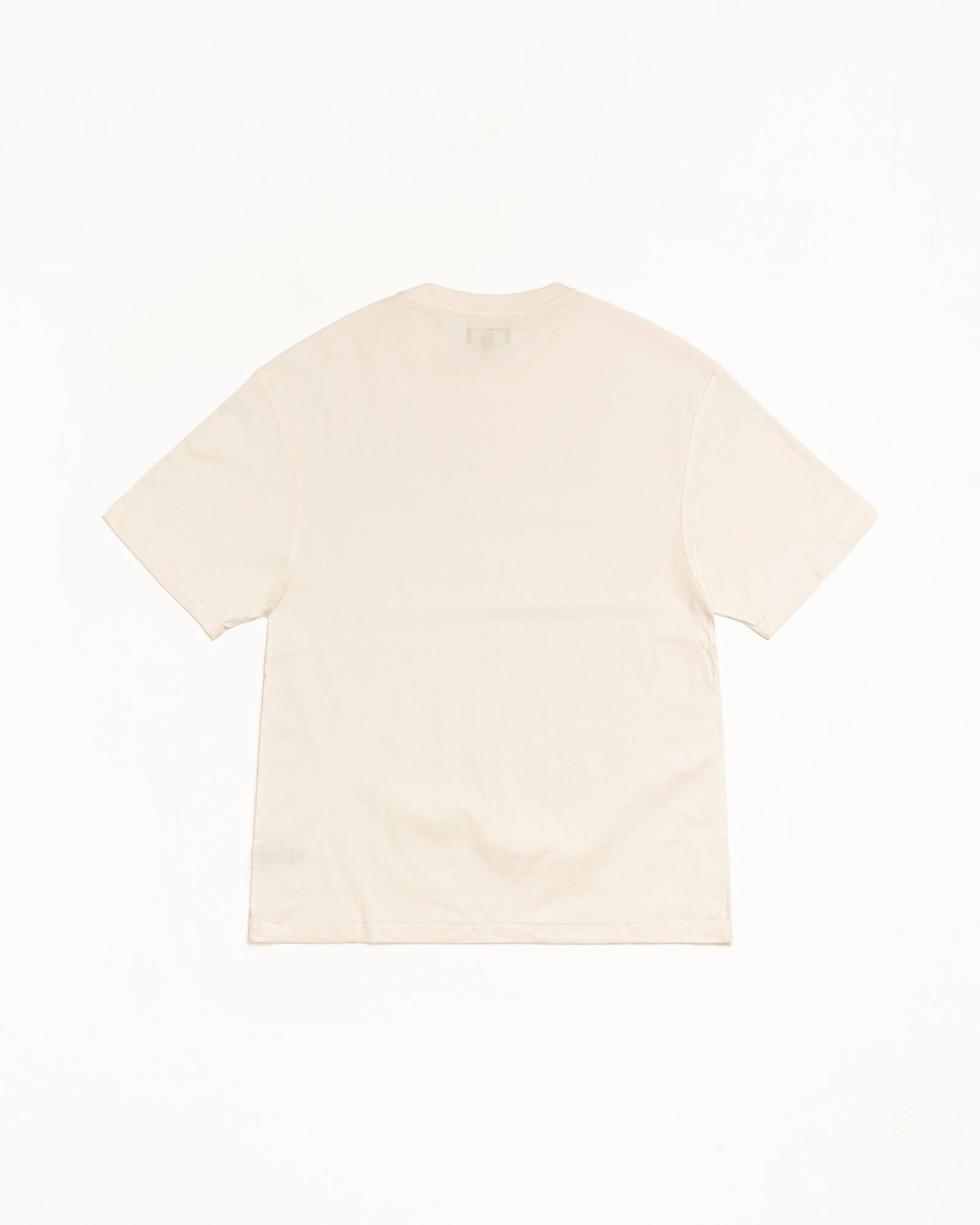 Stussy Lazy Tee maglietta White relaxed 190 gsm cotone